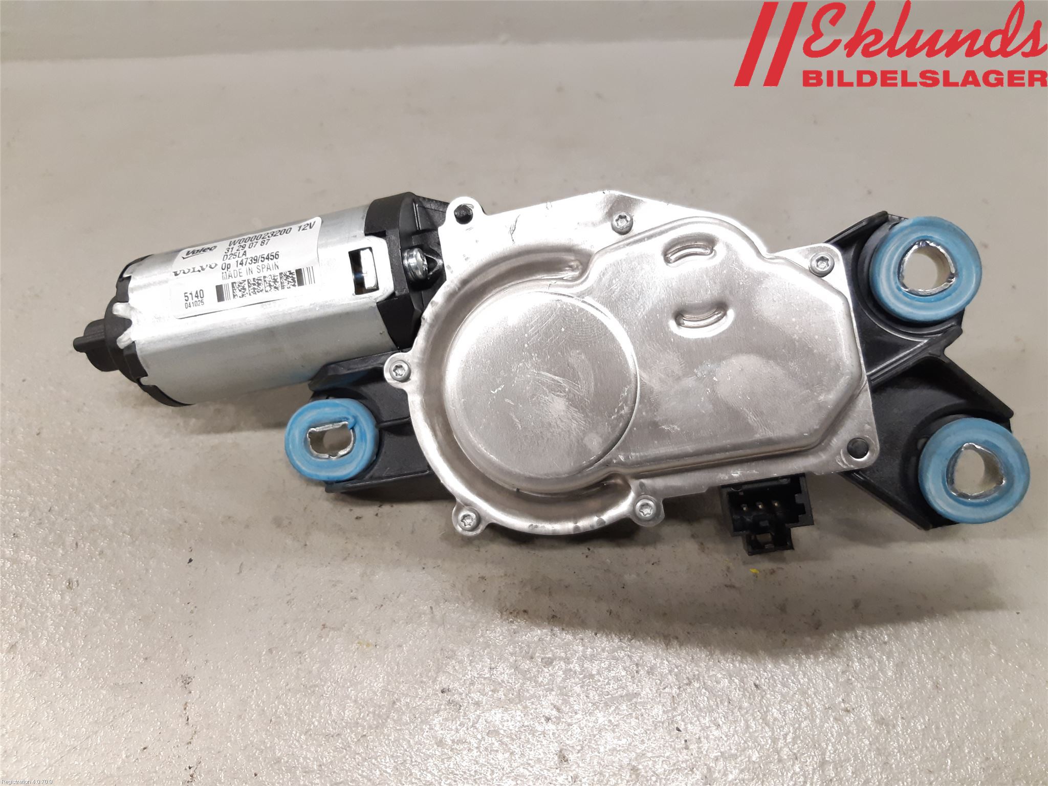 Volvo V70 08-13 Torkarmotor Baklucka