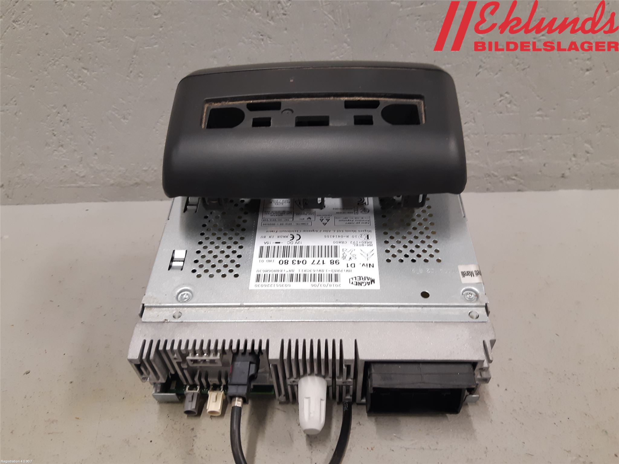 Peugeot PARTNER 16-18 Cd Radio - Multimediapanel