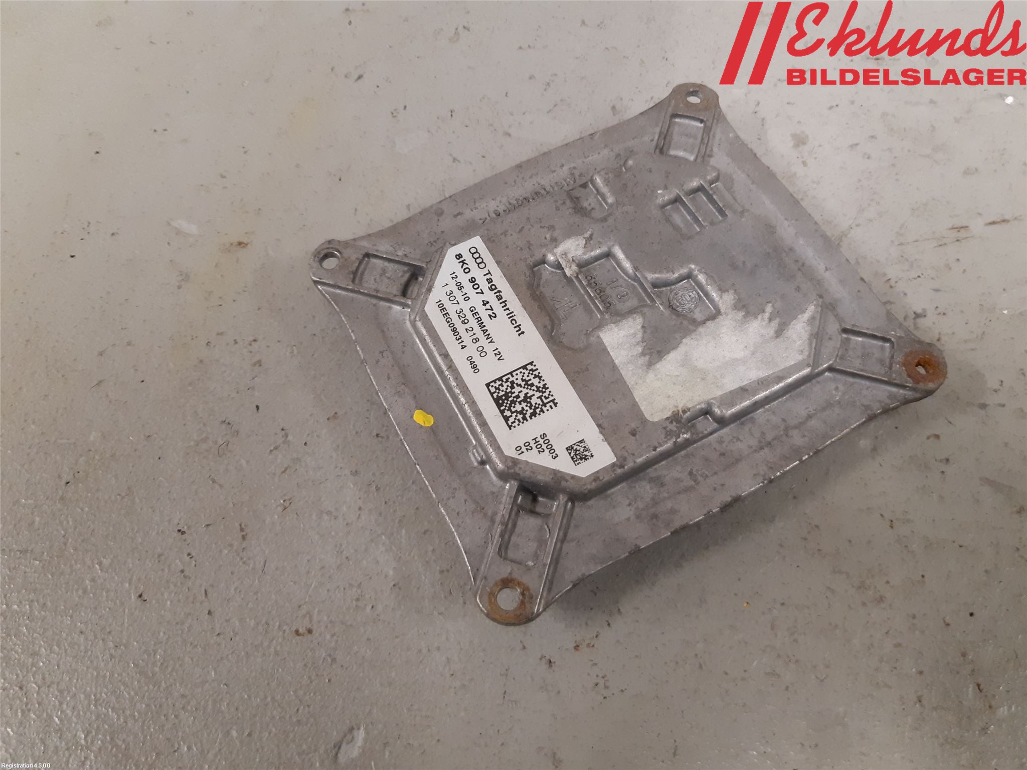 Audi A4/S4 08-11 Styrenhet Strålkastare