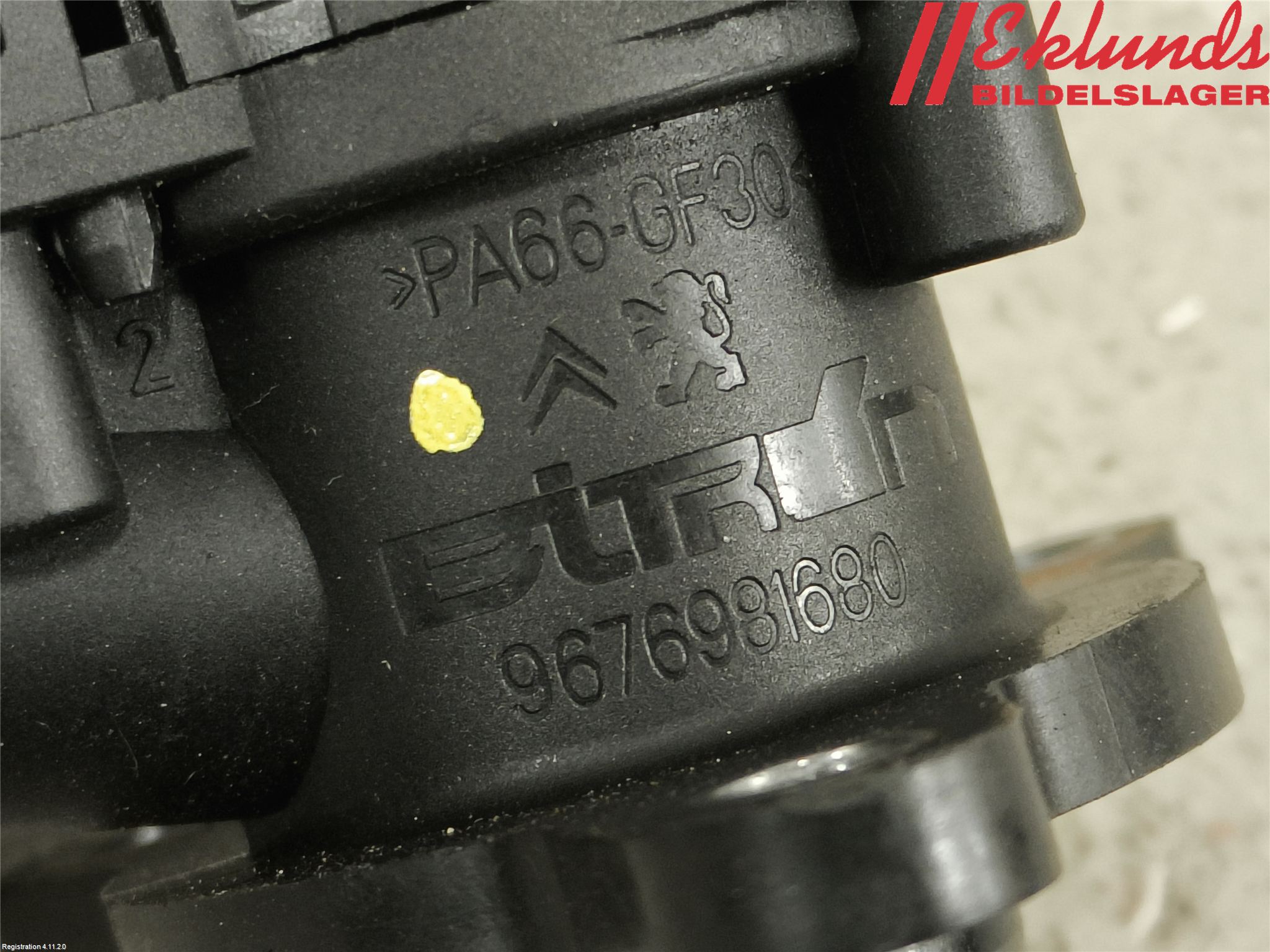 Peugeot 308 14-21 Magnetventil Laddtryck