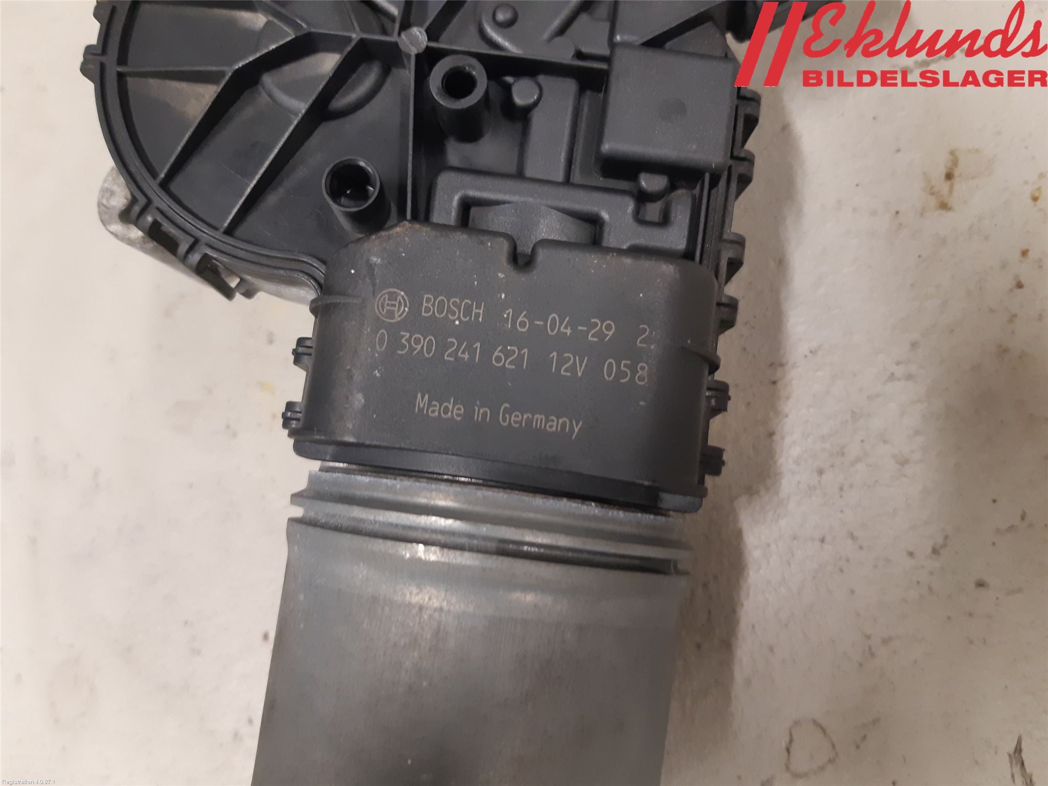 Citroen BERLINGO 08-18 Torkarmotor Vindruta