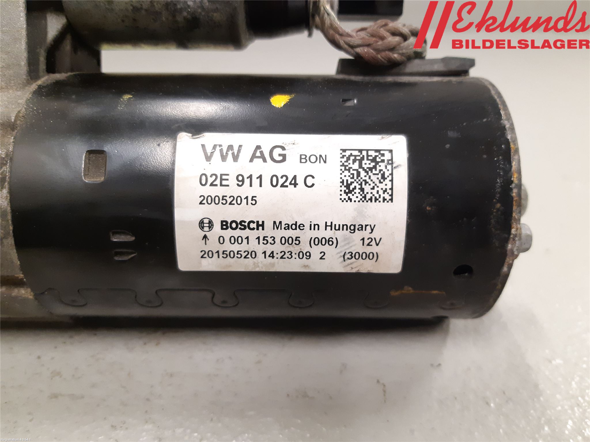 Audi Q3 8U 12-18 Startmotor Diesel