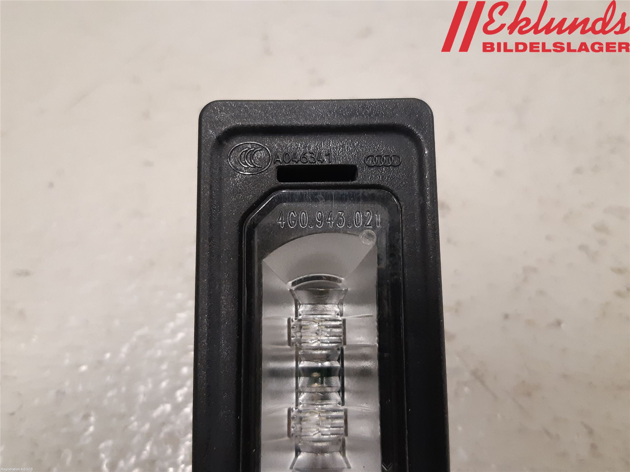 Audi A3/S3 8V 13-20 Skylt Belysning