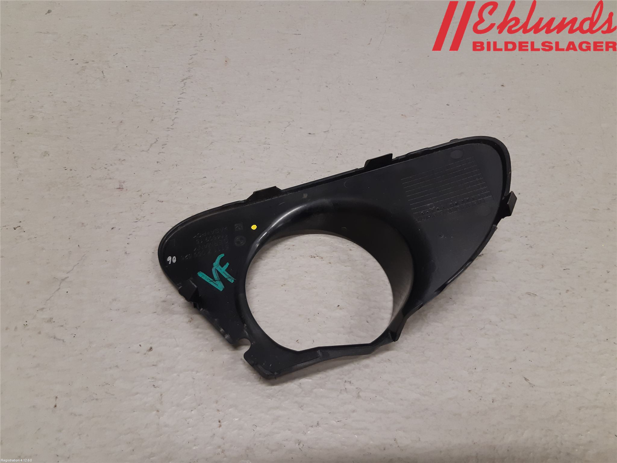 BMW 6 E63/64    02-10 Dimljussarg Fram