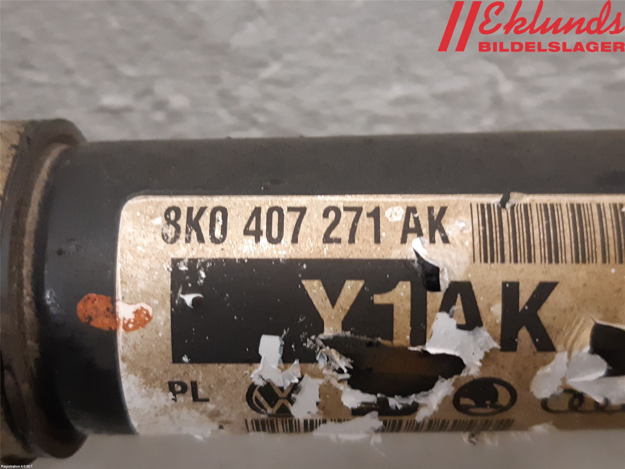 Audi A4 12-15 Drivaxel Fram Höger