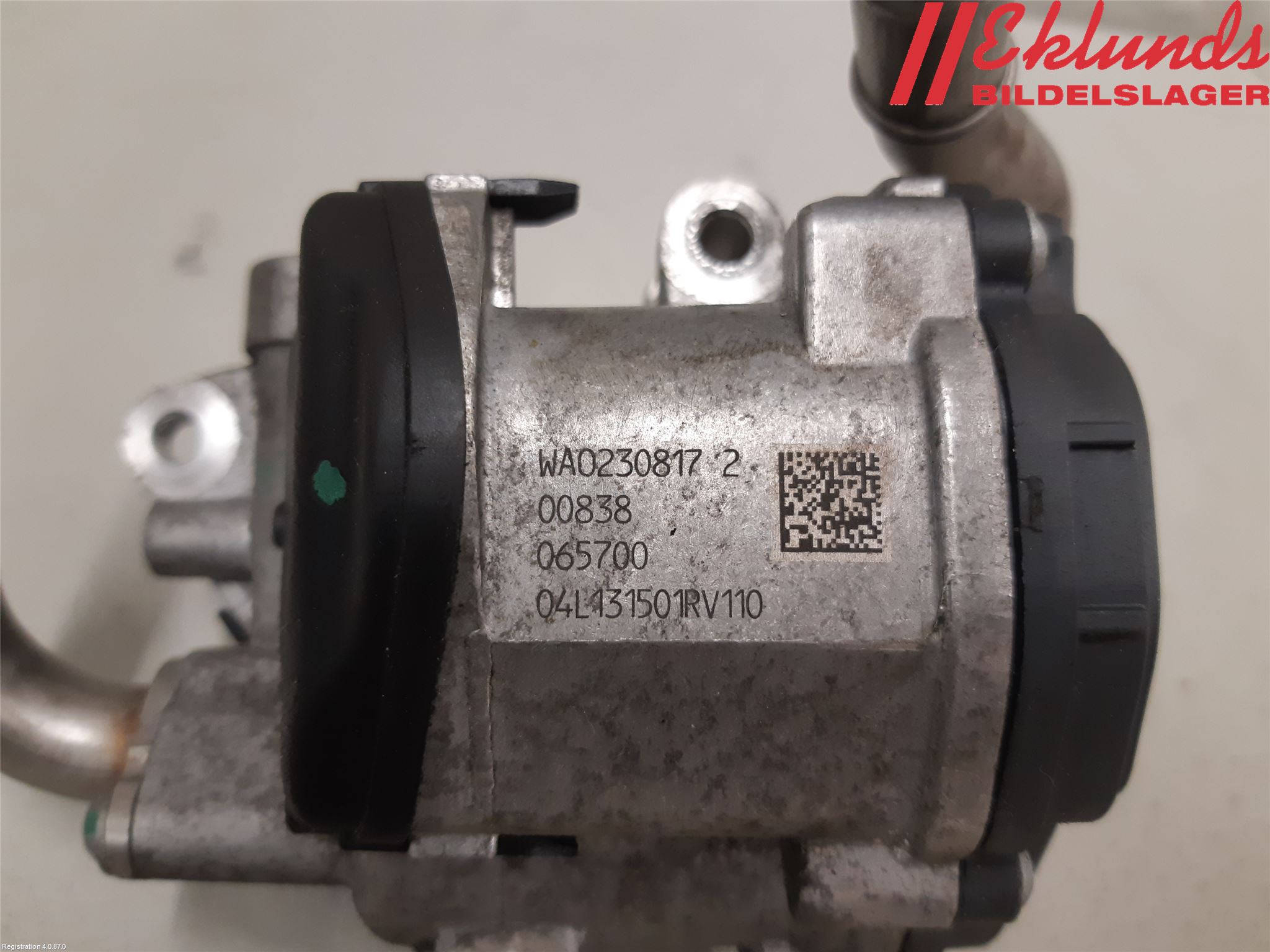 Volkswagen VW PASSAT 15-19 Egr Ventil