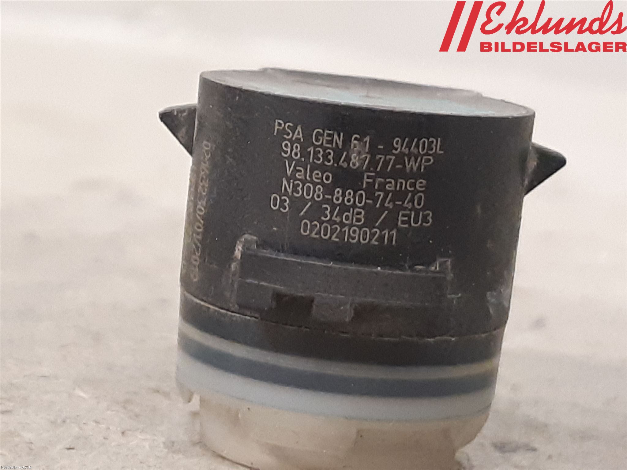 Peugeot PARTNER/E-PARTNER 19- Parkeringshjälp Backsensor