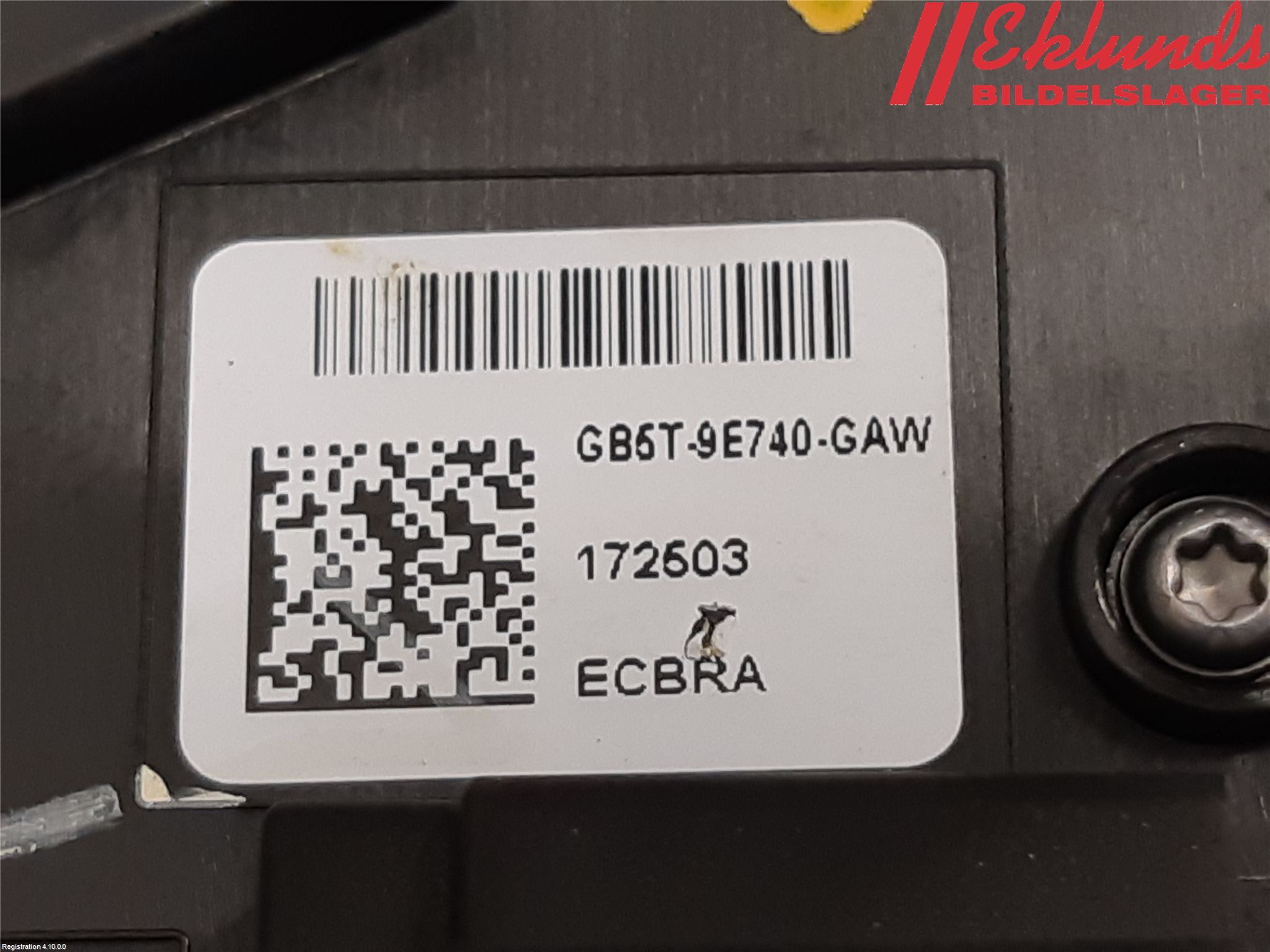 Ford RANGER EU 12-23 Spak-Rattreglage Radio