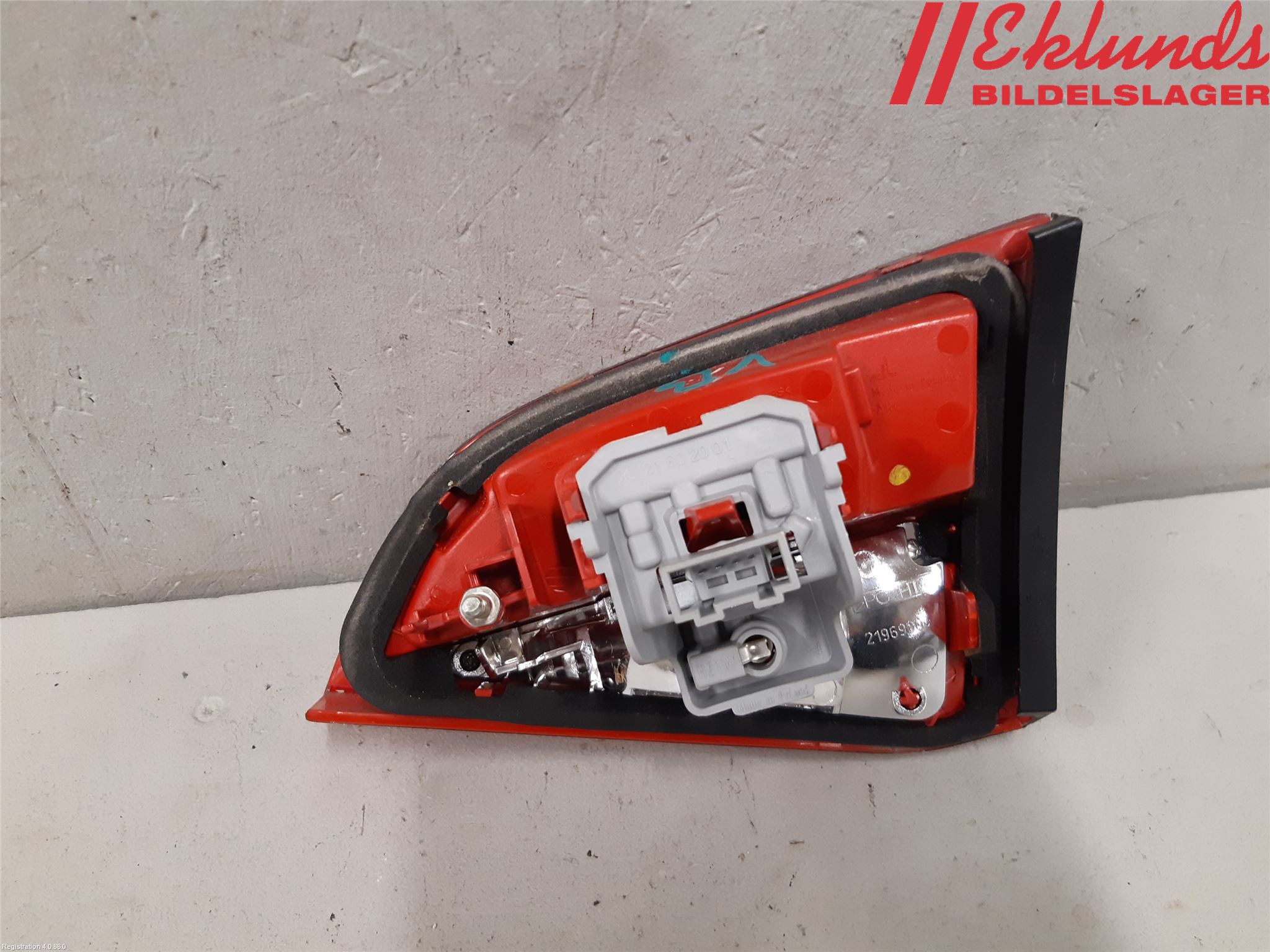 Audi A4/S4 08-11 Bakljus Lucka Vä