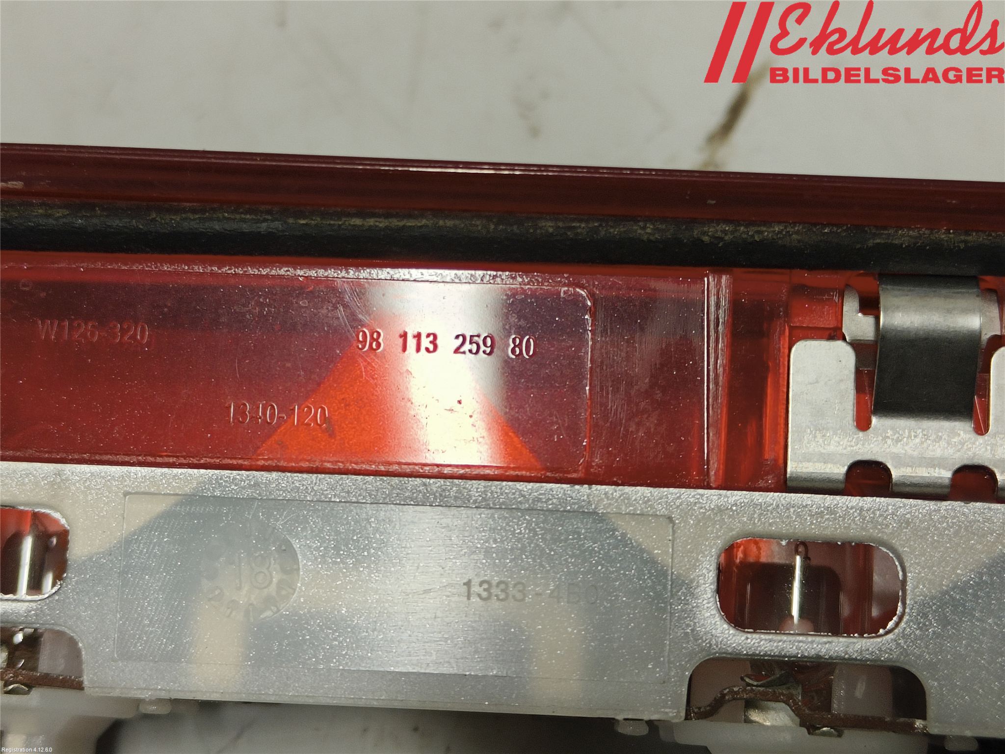 Citroen JUMPY/E-JUMPY 16- Bromsljus Bakruta