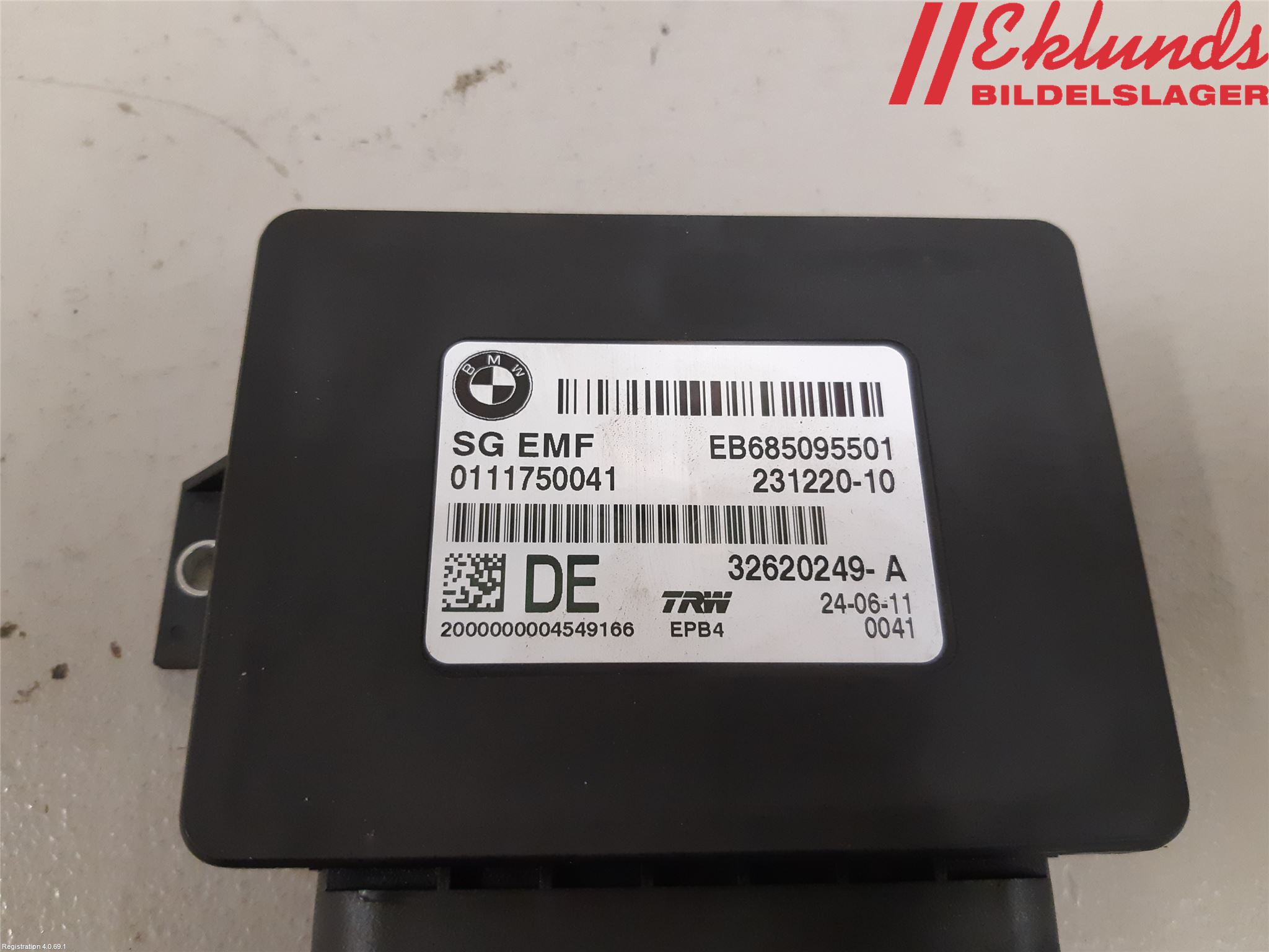 BMW X3 F25 10-17 Styrenhet Parkbroms Epb