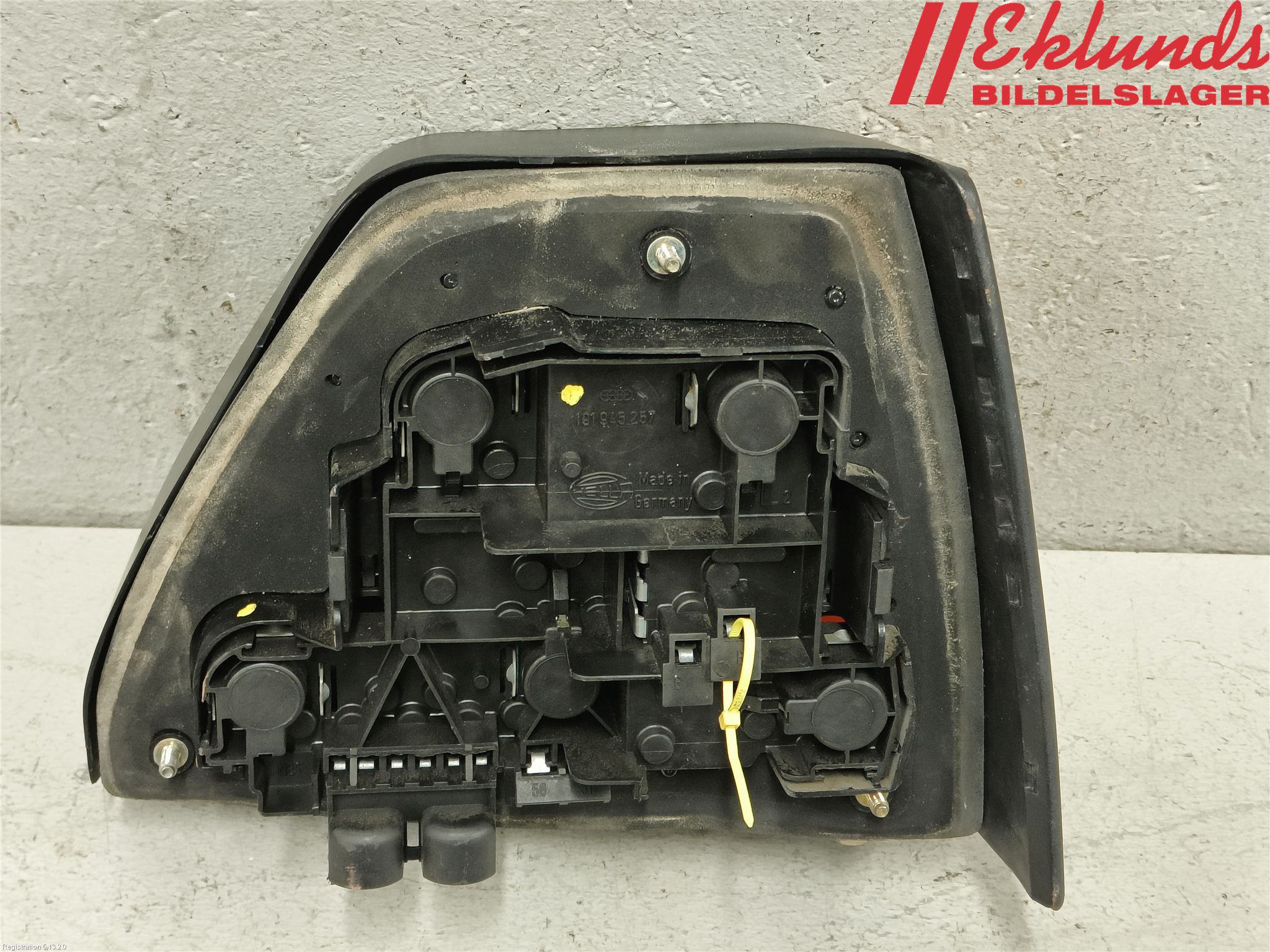 Volkswagen VW GOLF II 84-91 Bakljus Vänster