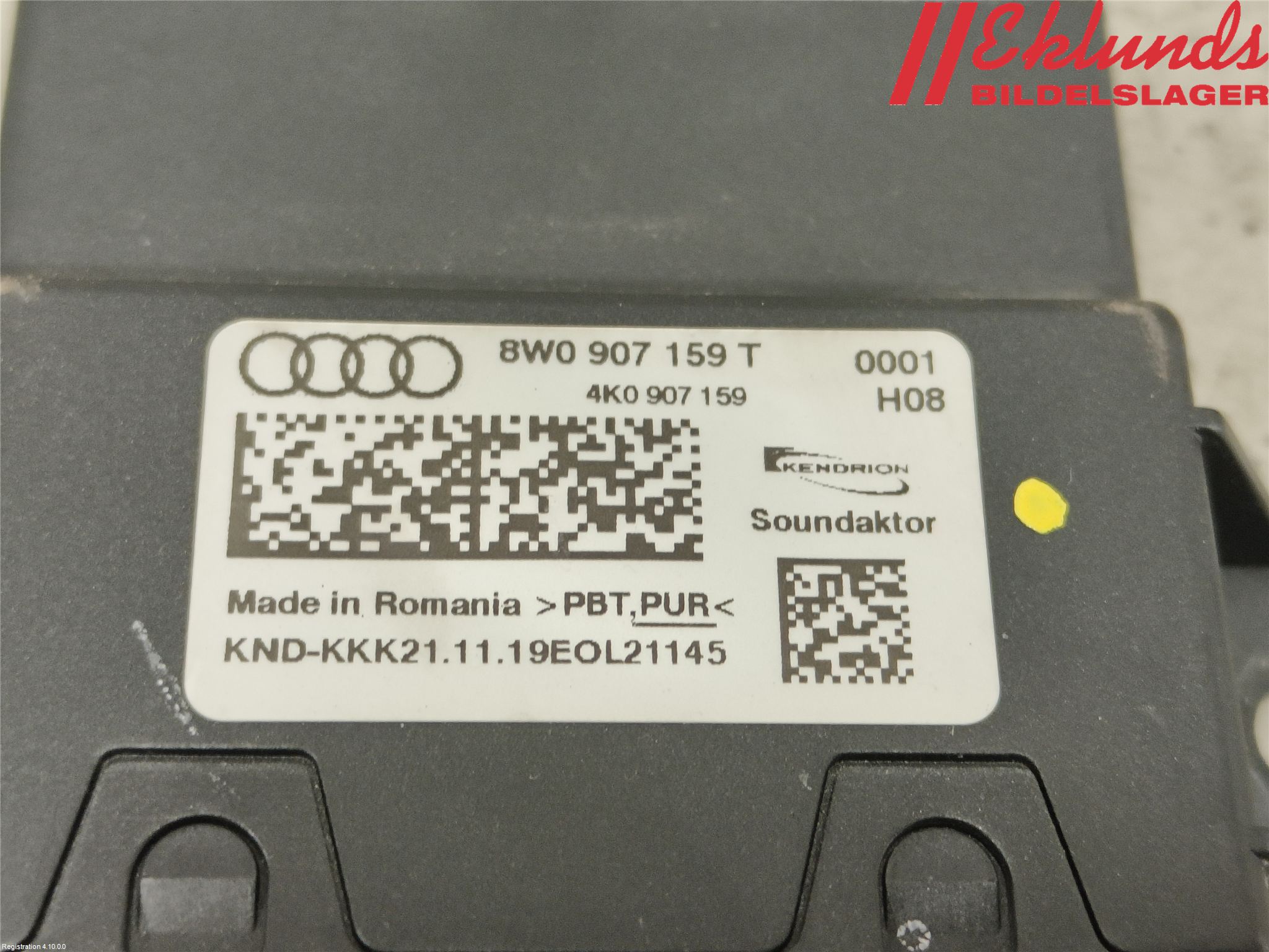 Audi A4/S4 B9 20- Styrenhet Övrigt