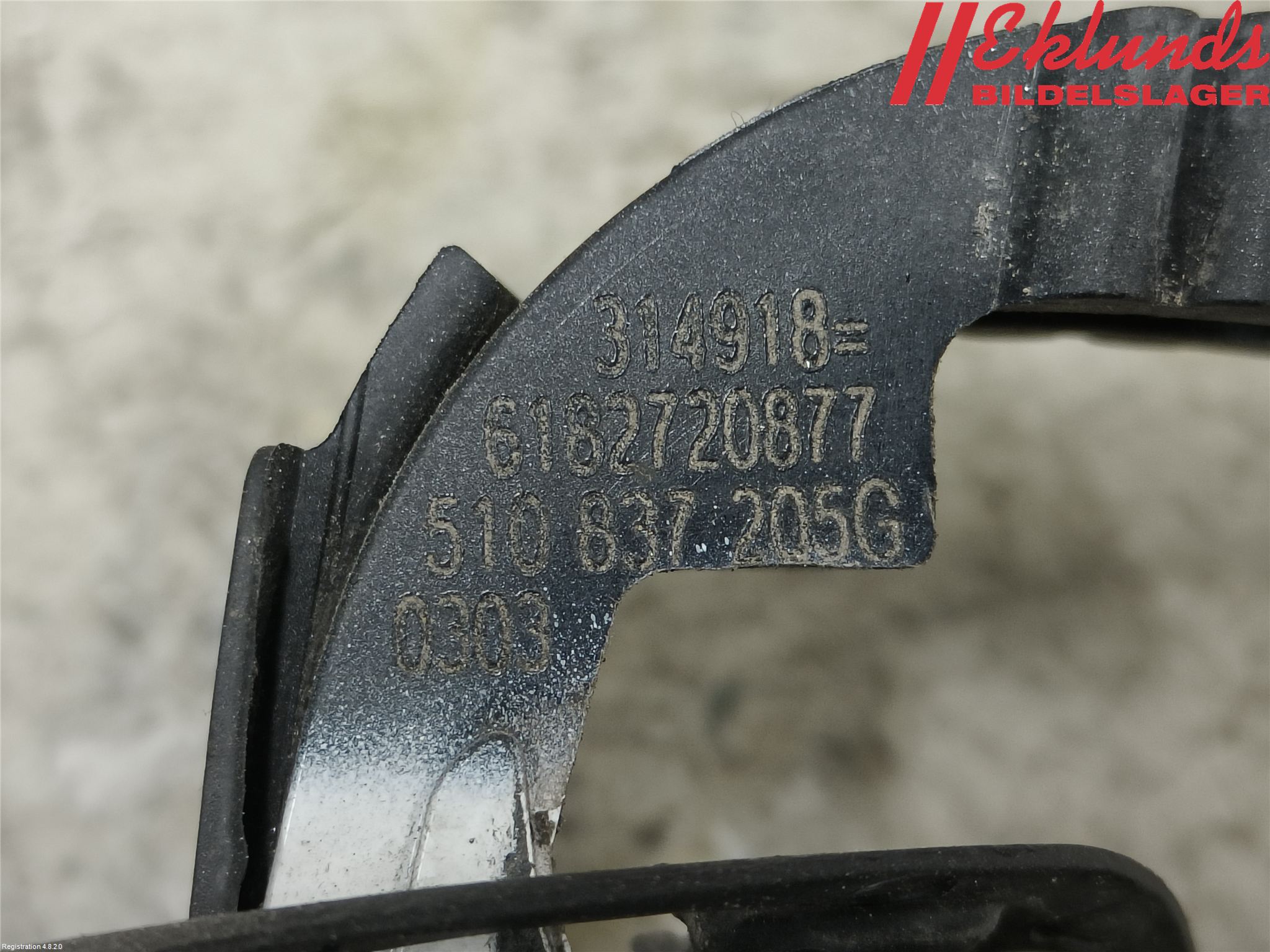 Volkswagen VW PASSAT 15-19 Dörrhandtag Yttre Vä
