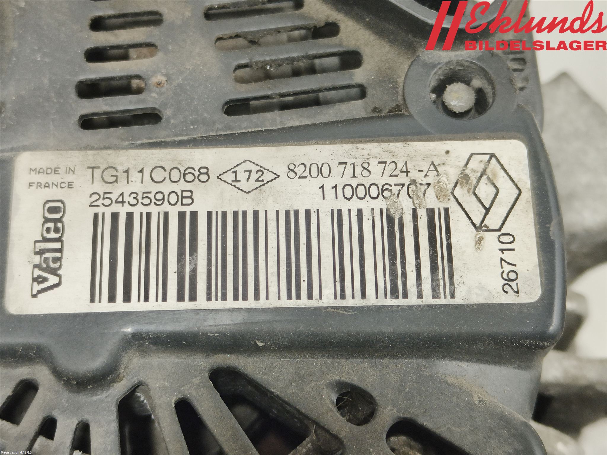 Renault CLIO III  09-12 Generator