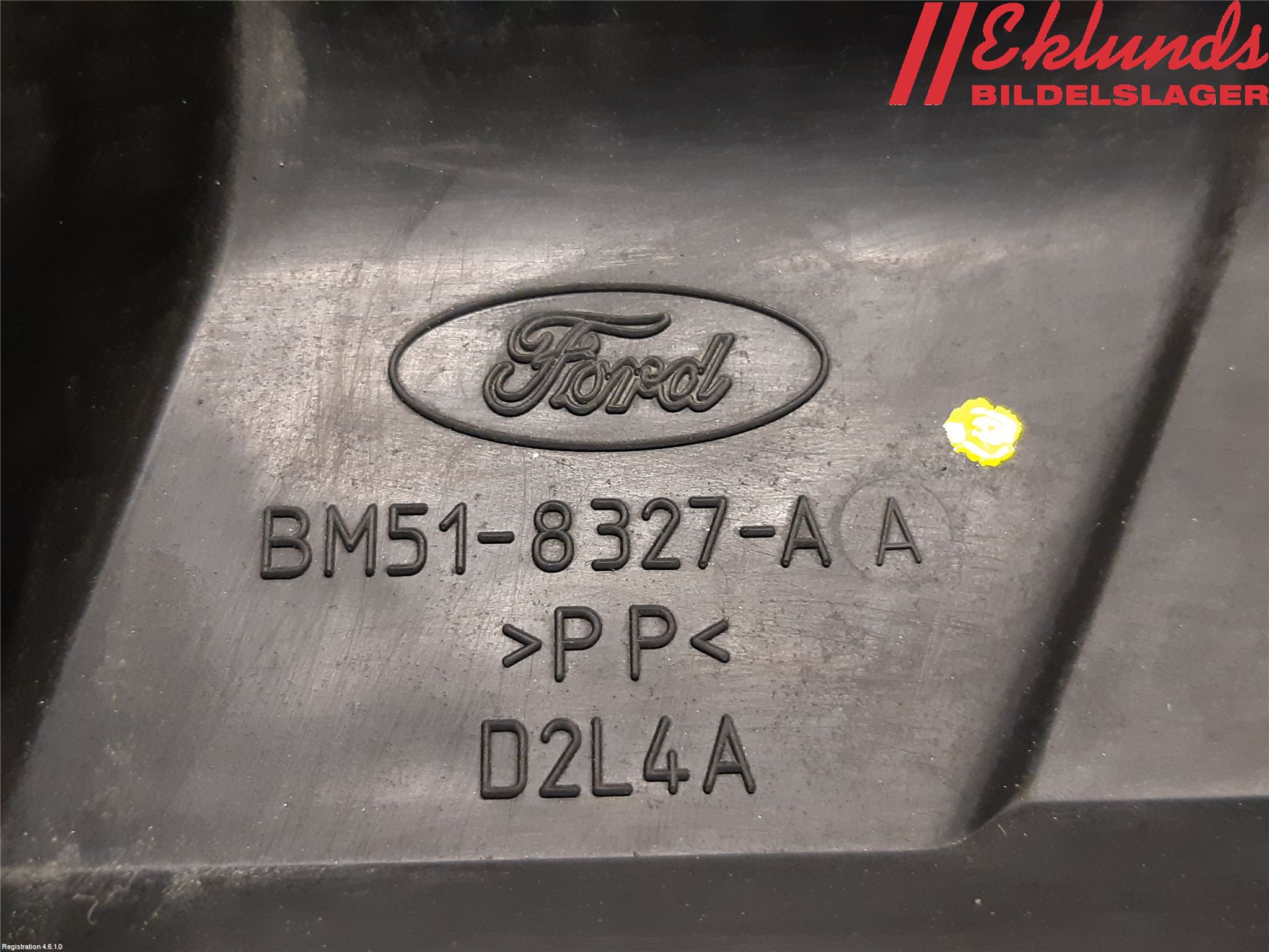 Ford FOCUS 11-14 Deflektor Plåt-Plast Kylning
