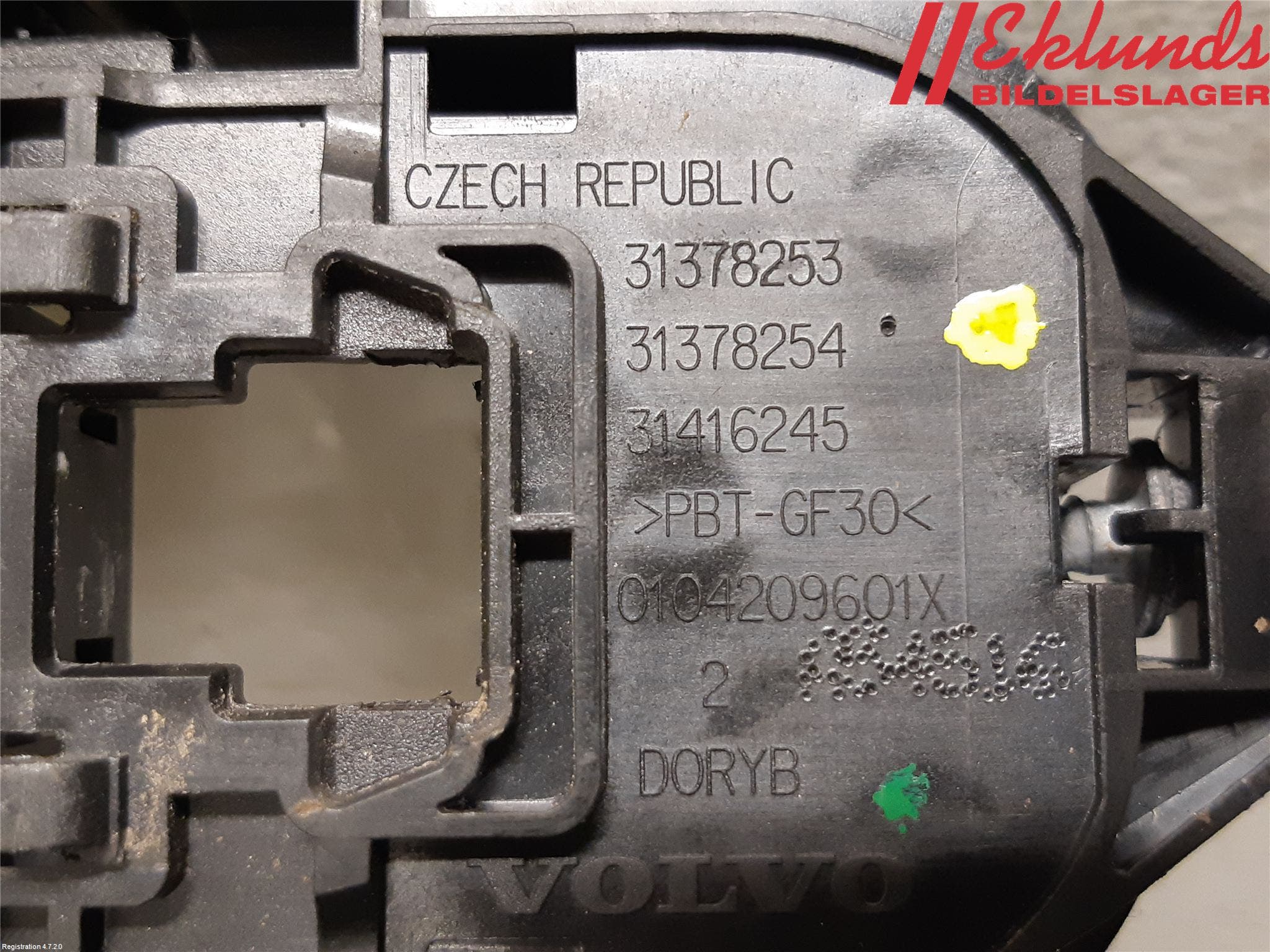 Volvo XC90/RECHARGE 16- Dörrhandtag Yttre Hö