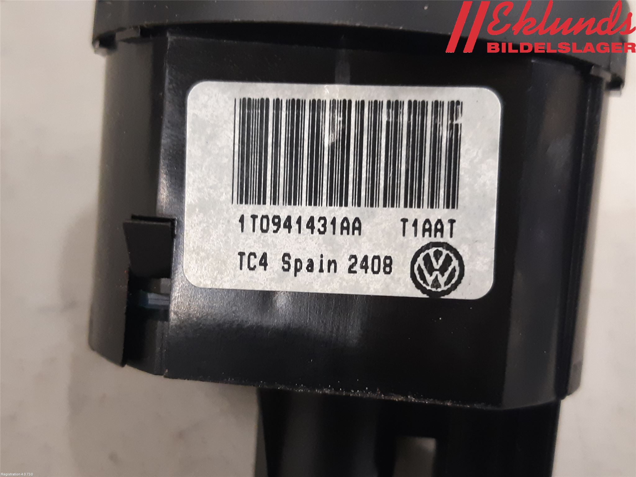 Volkswagen VW TOURAN 03-10 Strömställare Ljus