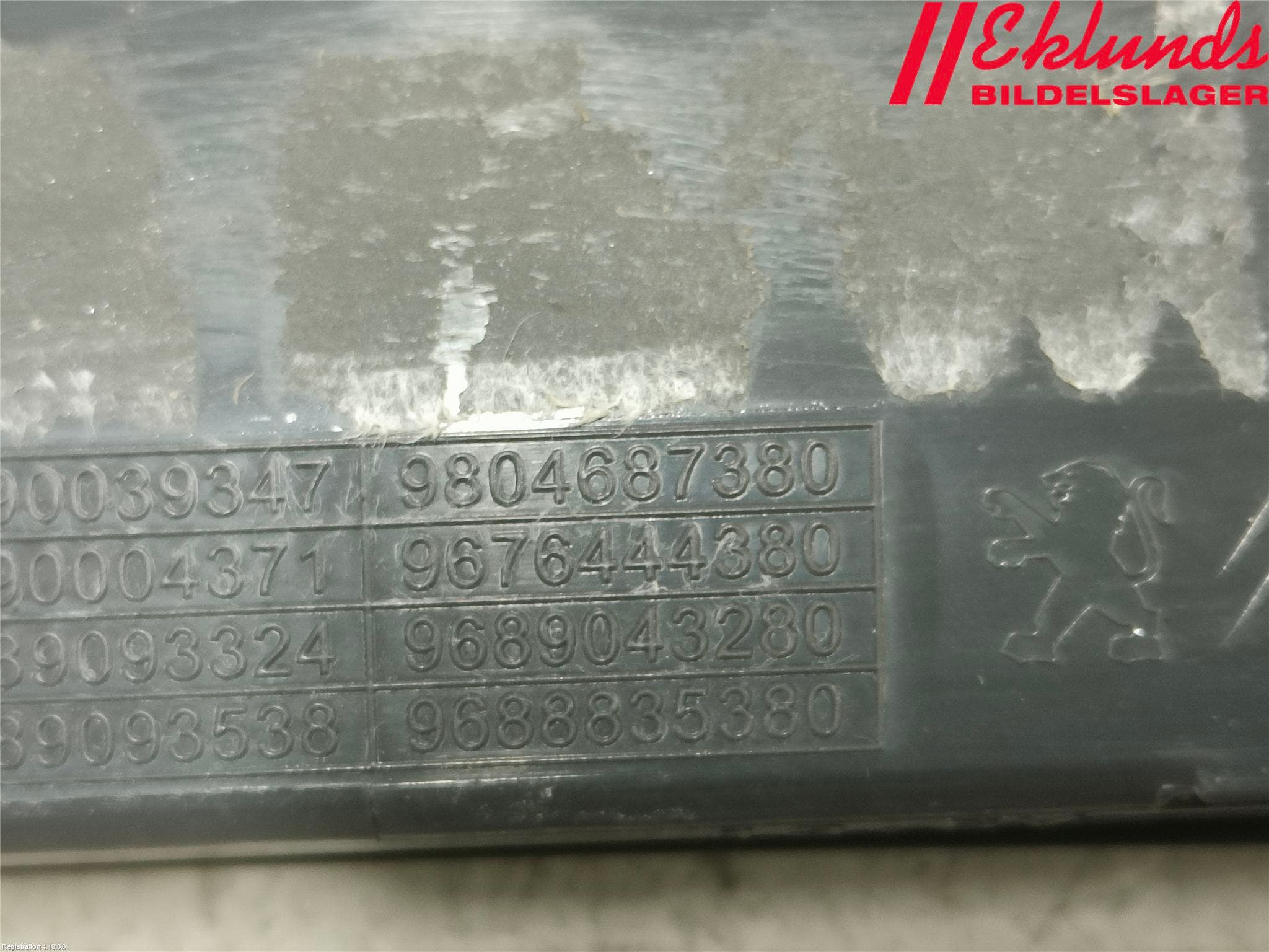 Citroen C4 II 11-18 Bromsljus Bakruta