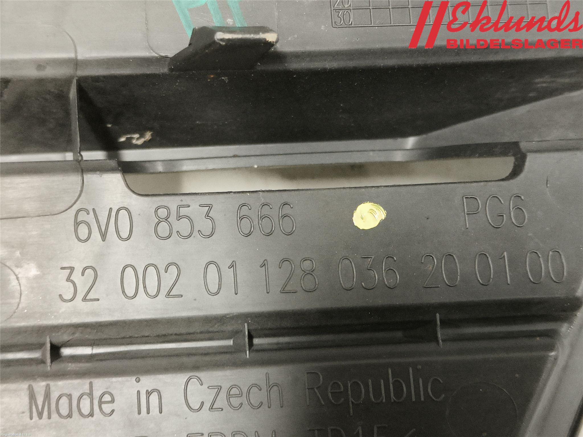 Skoda FABIA 15-21 Grilldel Höger