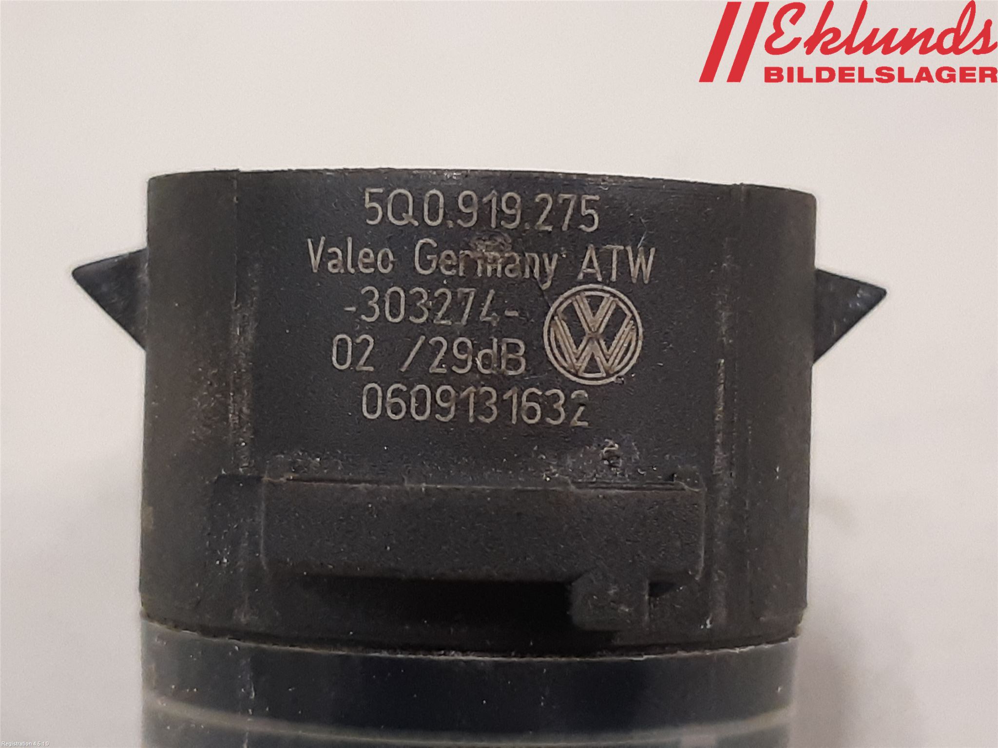 Volkswagen VW GOLF / E-GOLF VII 13-20 Parkeringshjälp Backsensor