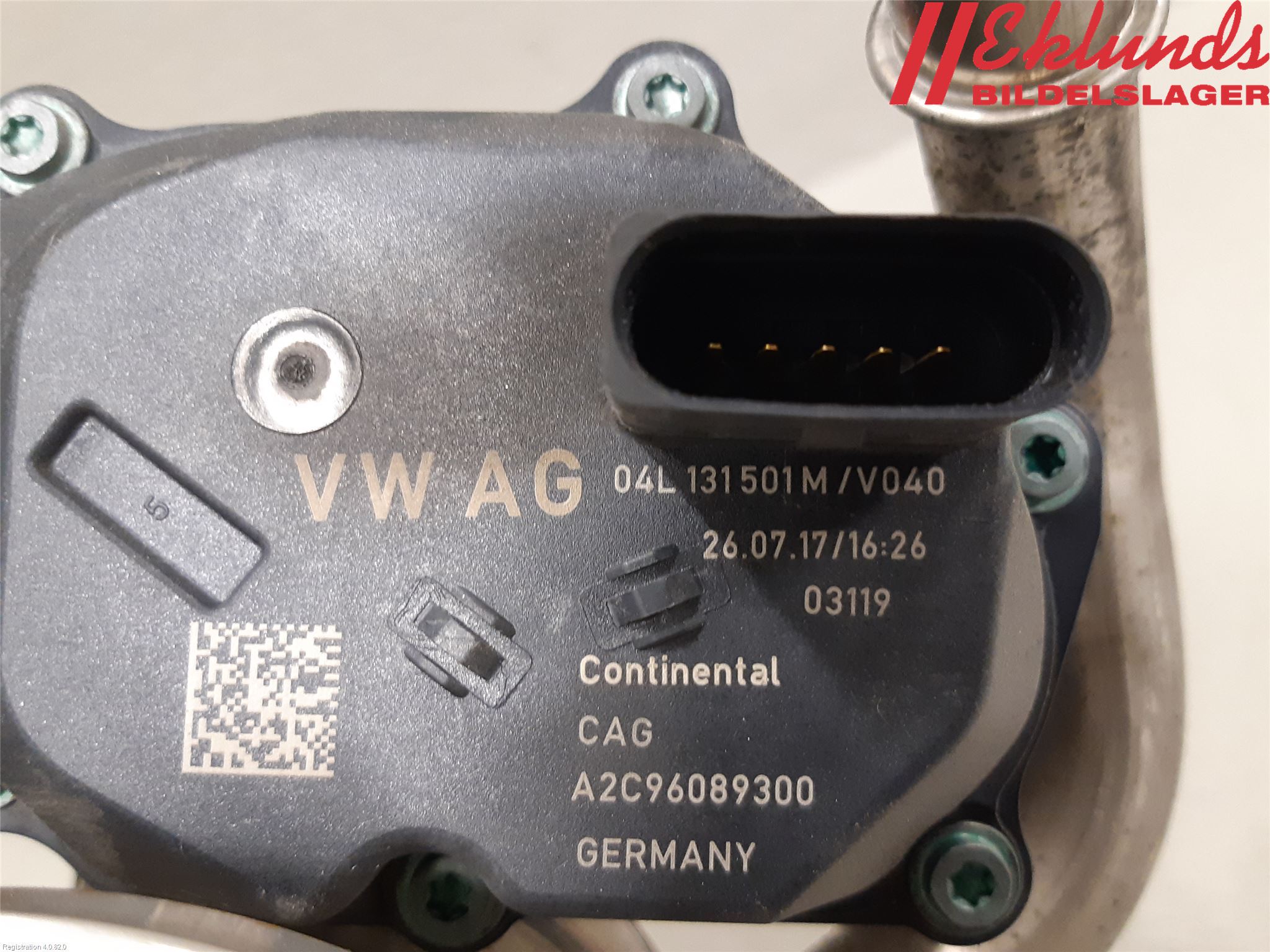 Volkswagen VW TOURAN 16- Egr Ventil