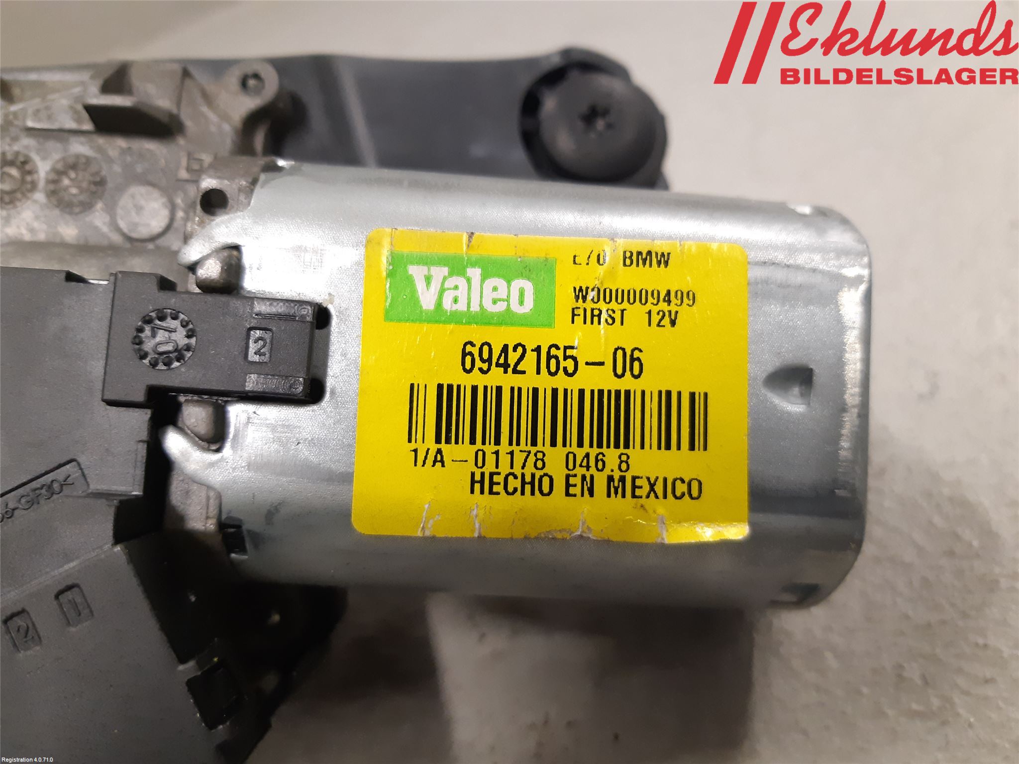 BMW X5 E70 07-13 Torkarmotor Baklucka