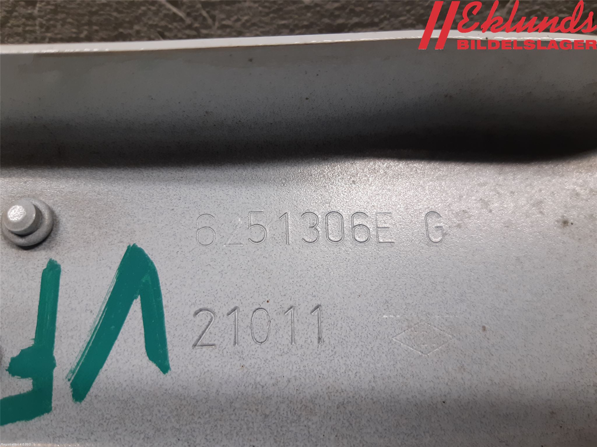 Renault MEGANE III 09-15 Frontplåt