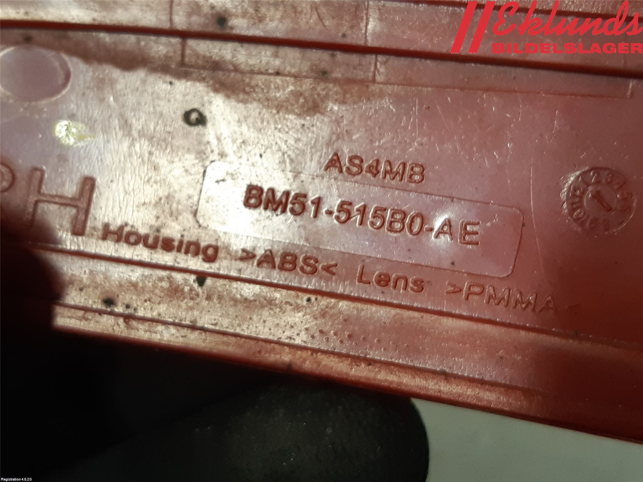 Ford FOCUS 11-14 Dimljus/Reflex Bak