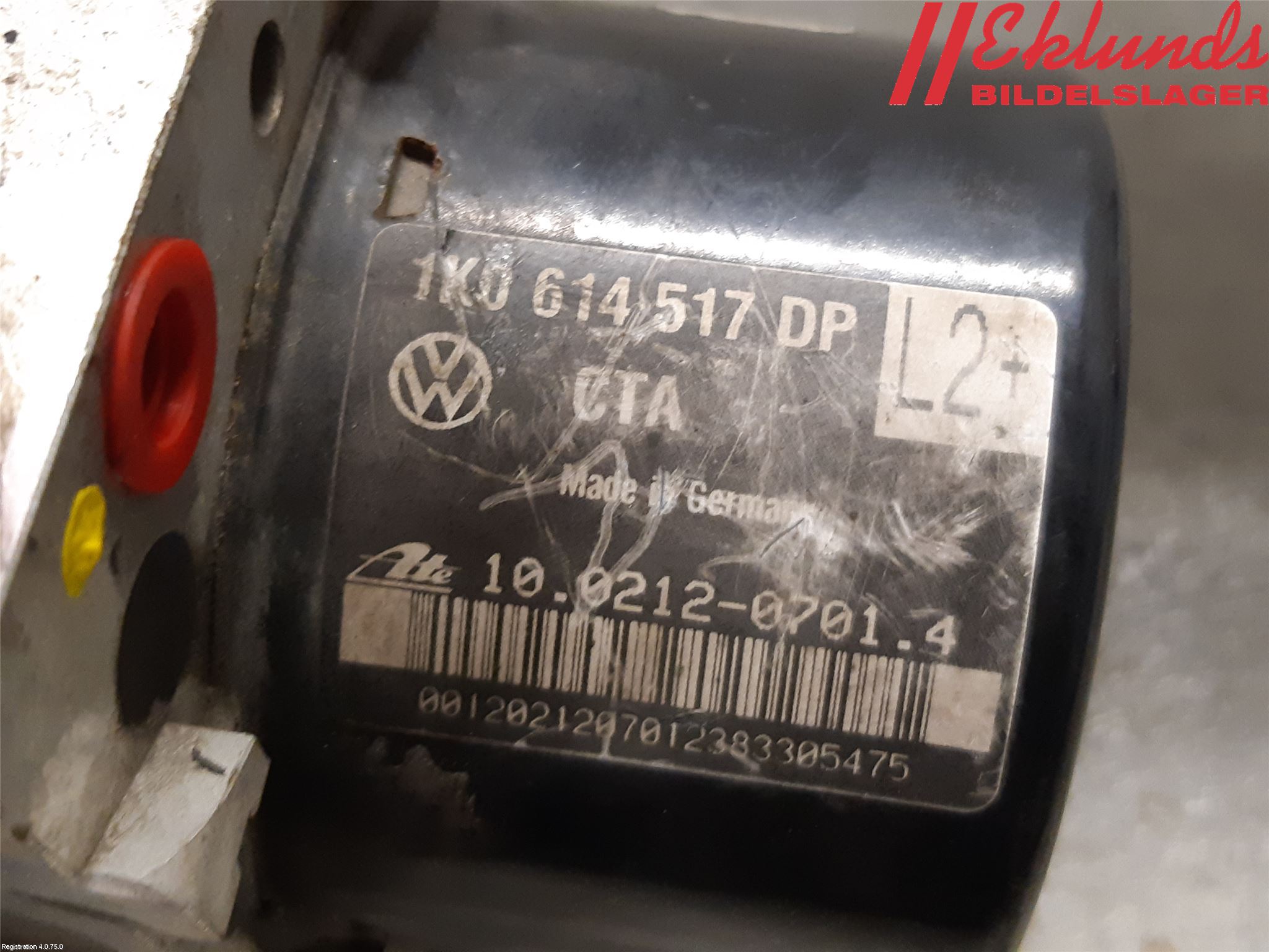 Volkswagen VW TOURAN 10-15 Abs Hydraulaggregat