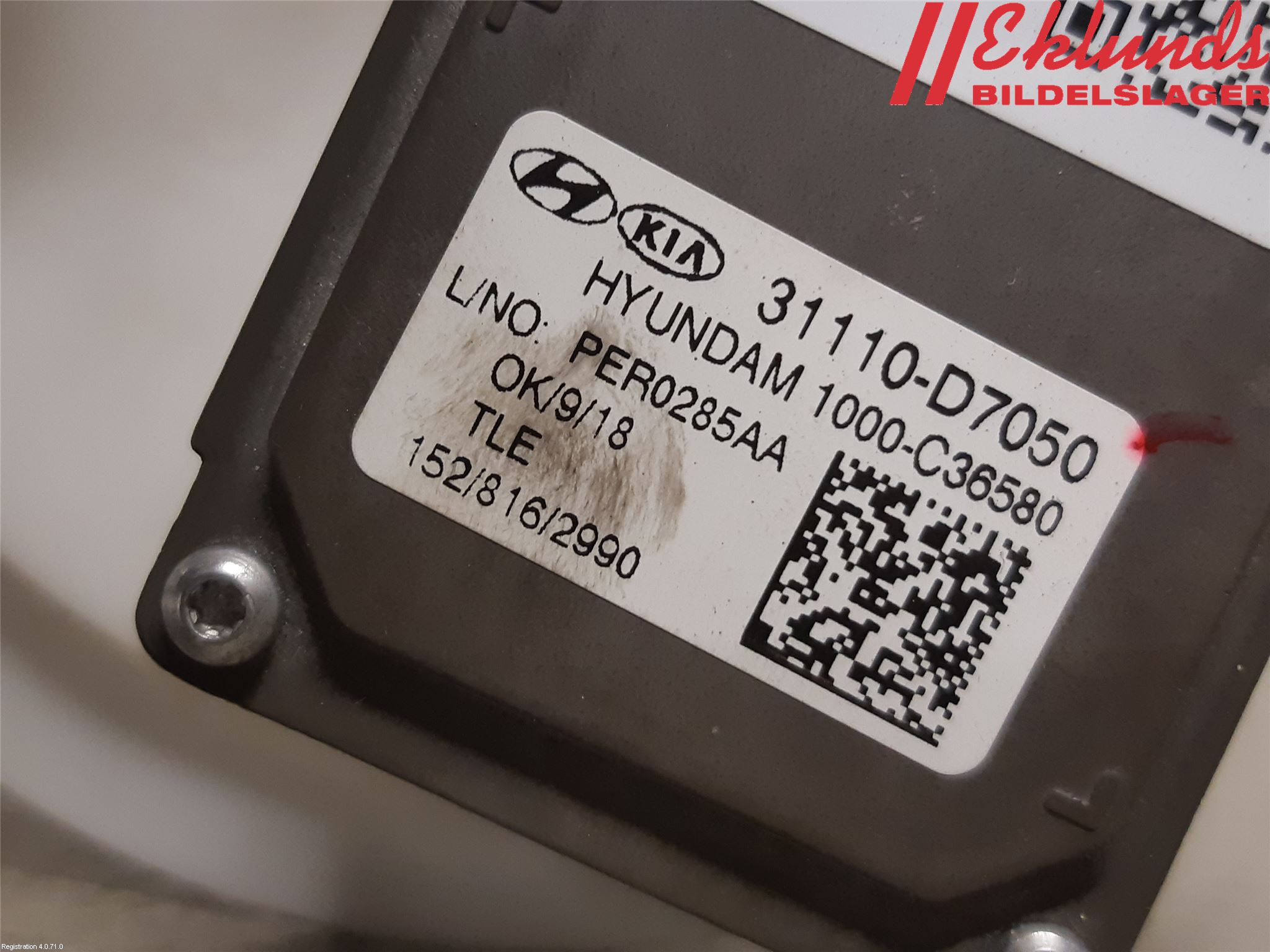 Hyundai TUCSON 05- Bränslepump El