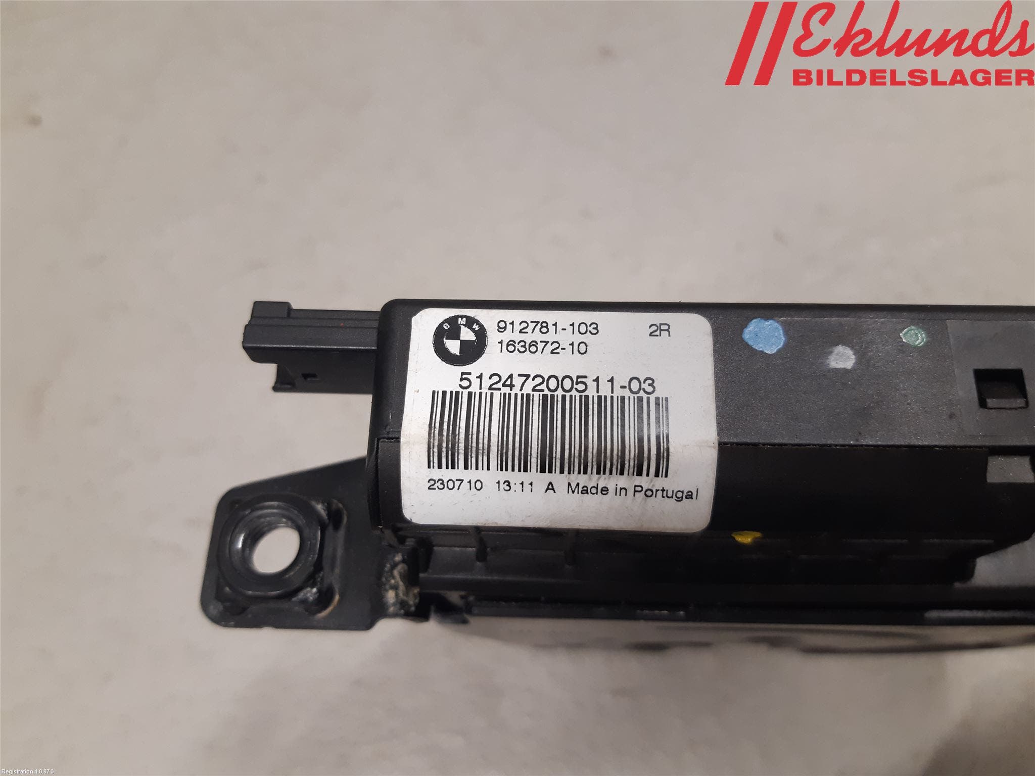 BMW X1 E84 10-15 Låskista Baklucka