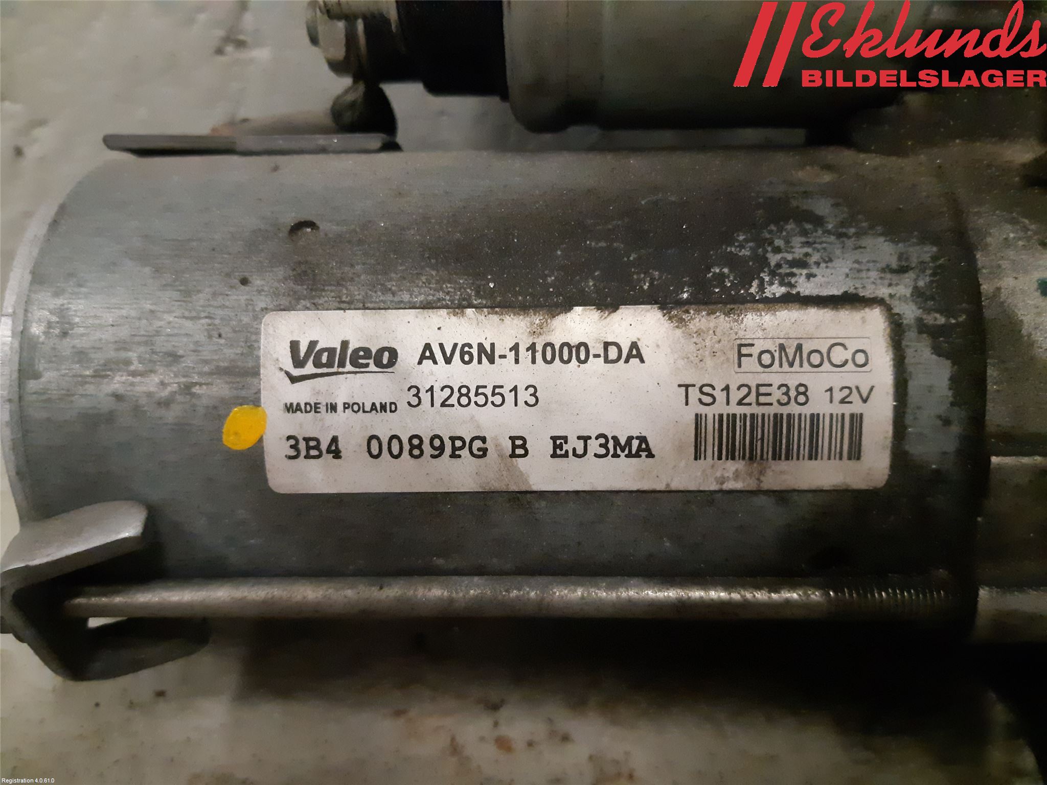 Volvo V60 14-18 Startmotor