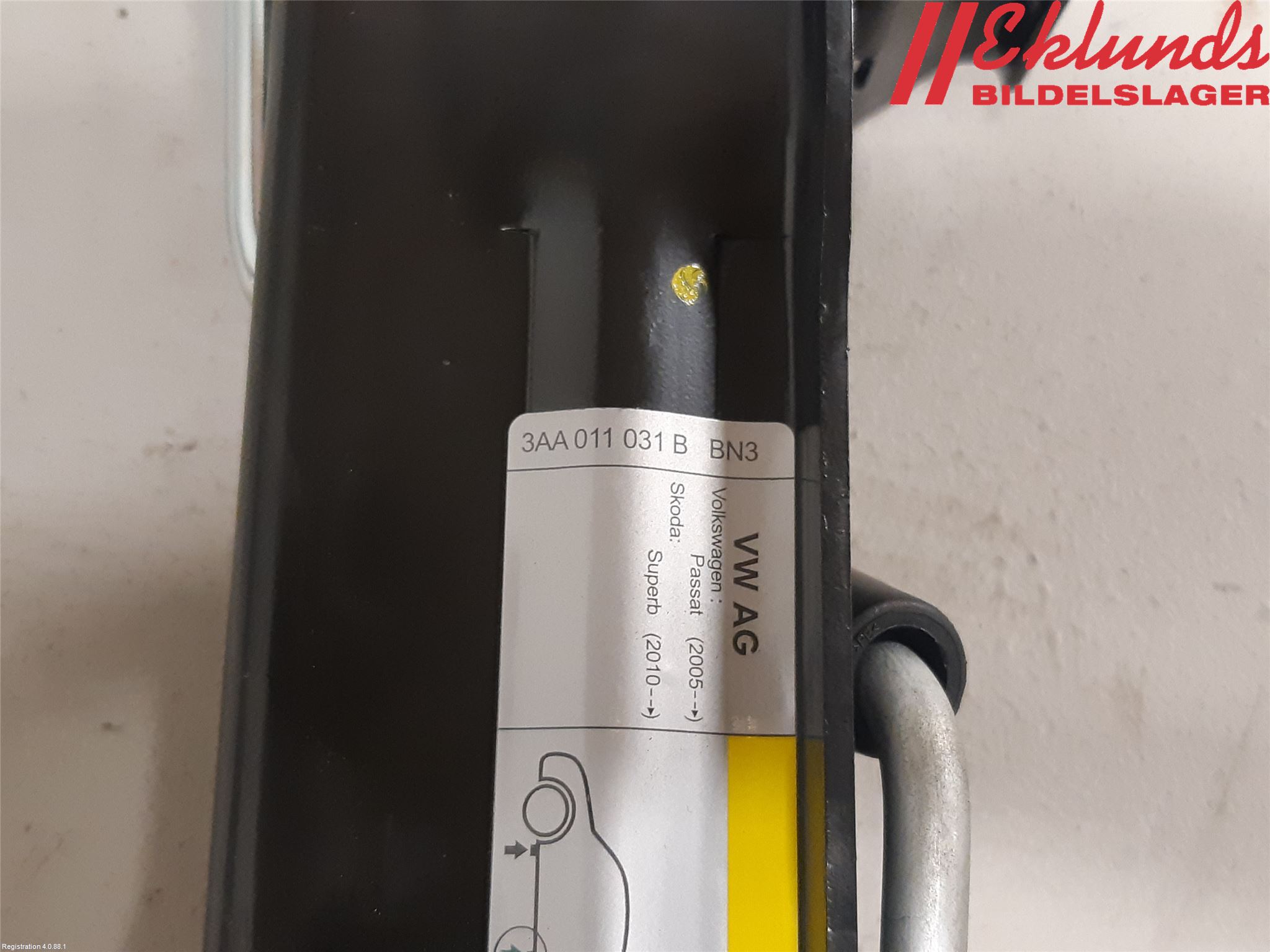 Volkswagen VW PASSAT 15-19 Domkraft