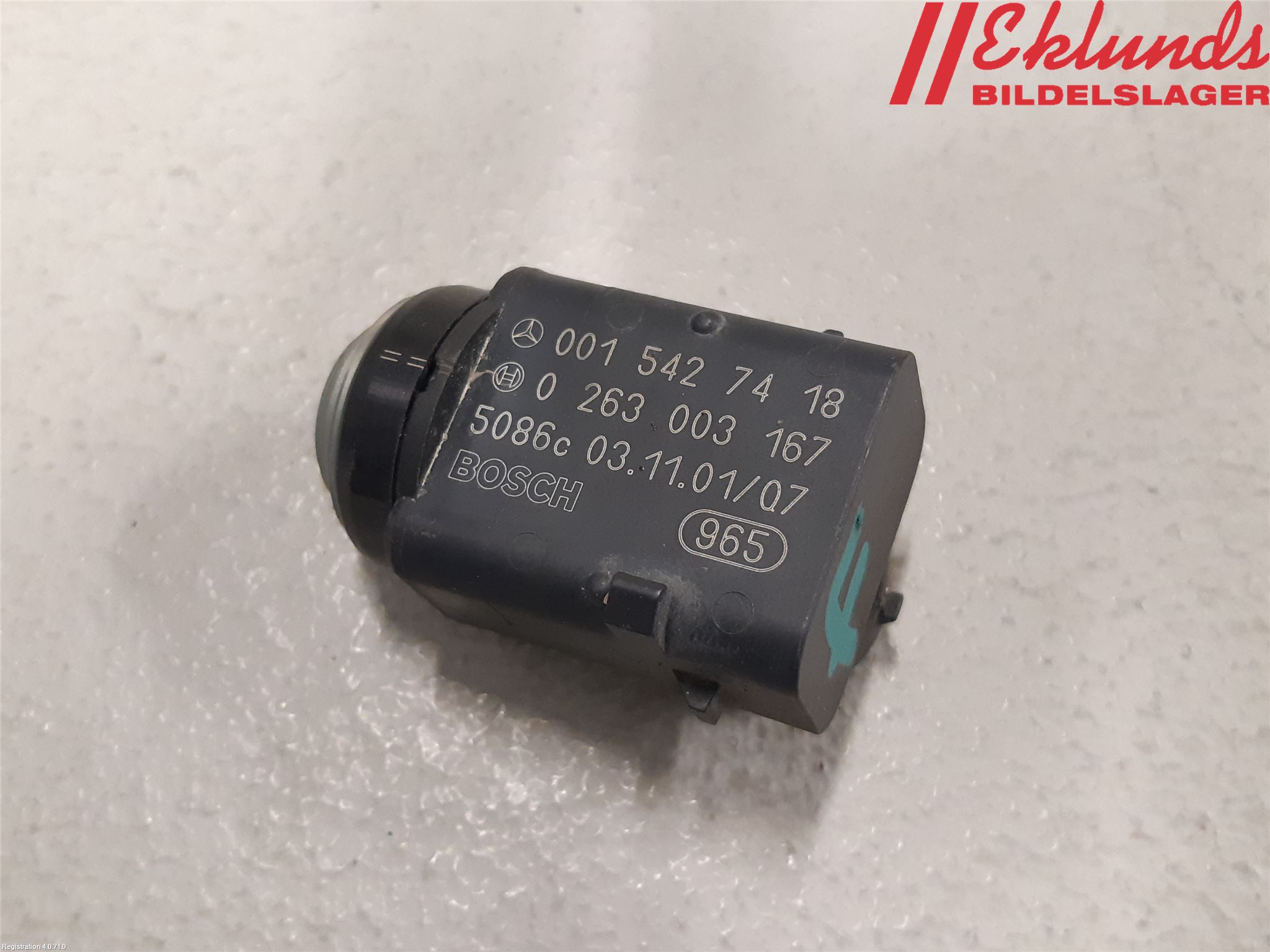 Mercedes-Benz MB CLK (C209) 02-09 Parkeringshjälp Frontsensor