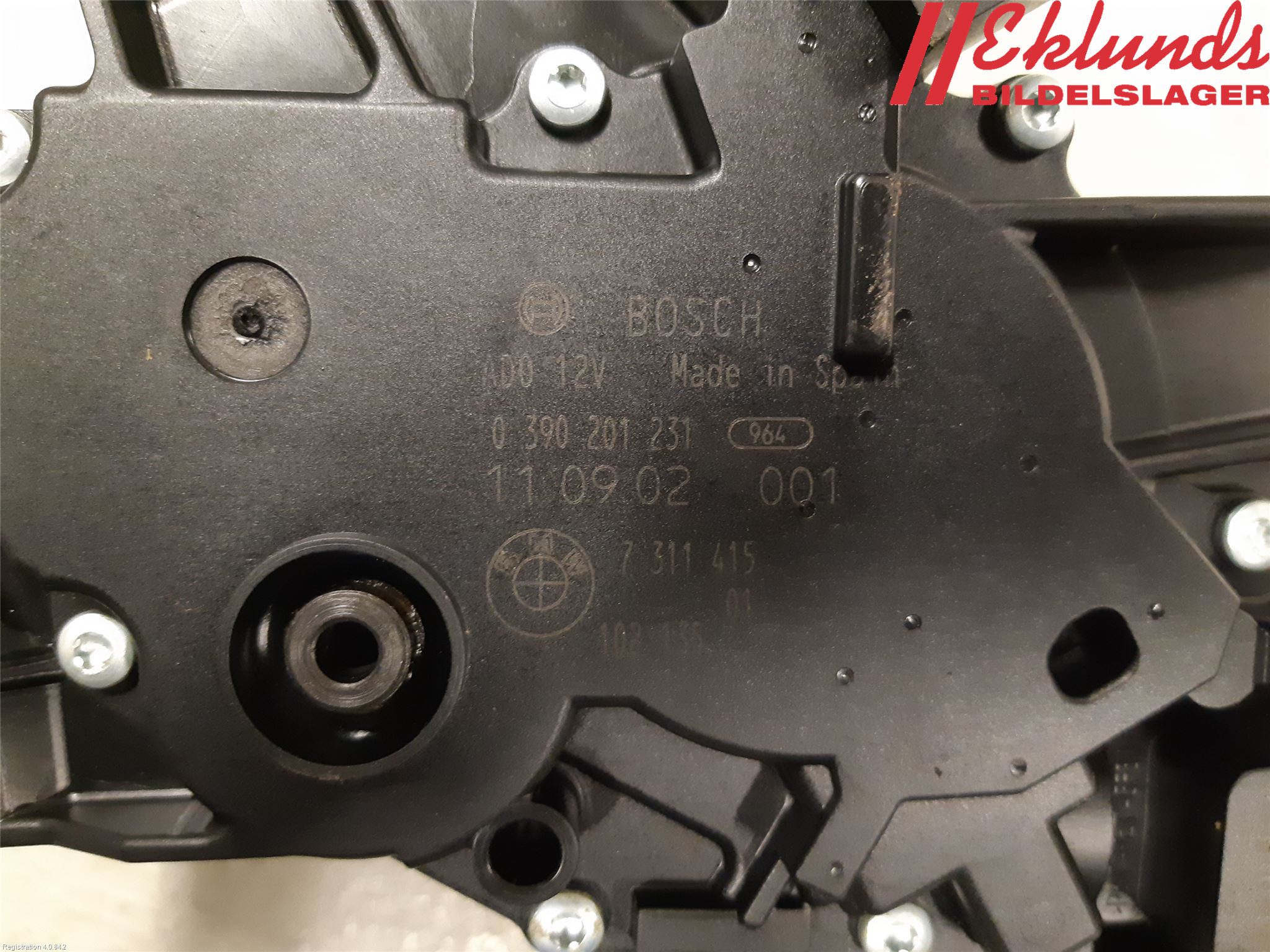 BMW 5 F10/F11/F18 09-17 Torkarmotor Baklucka
