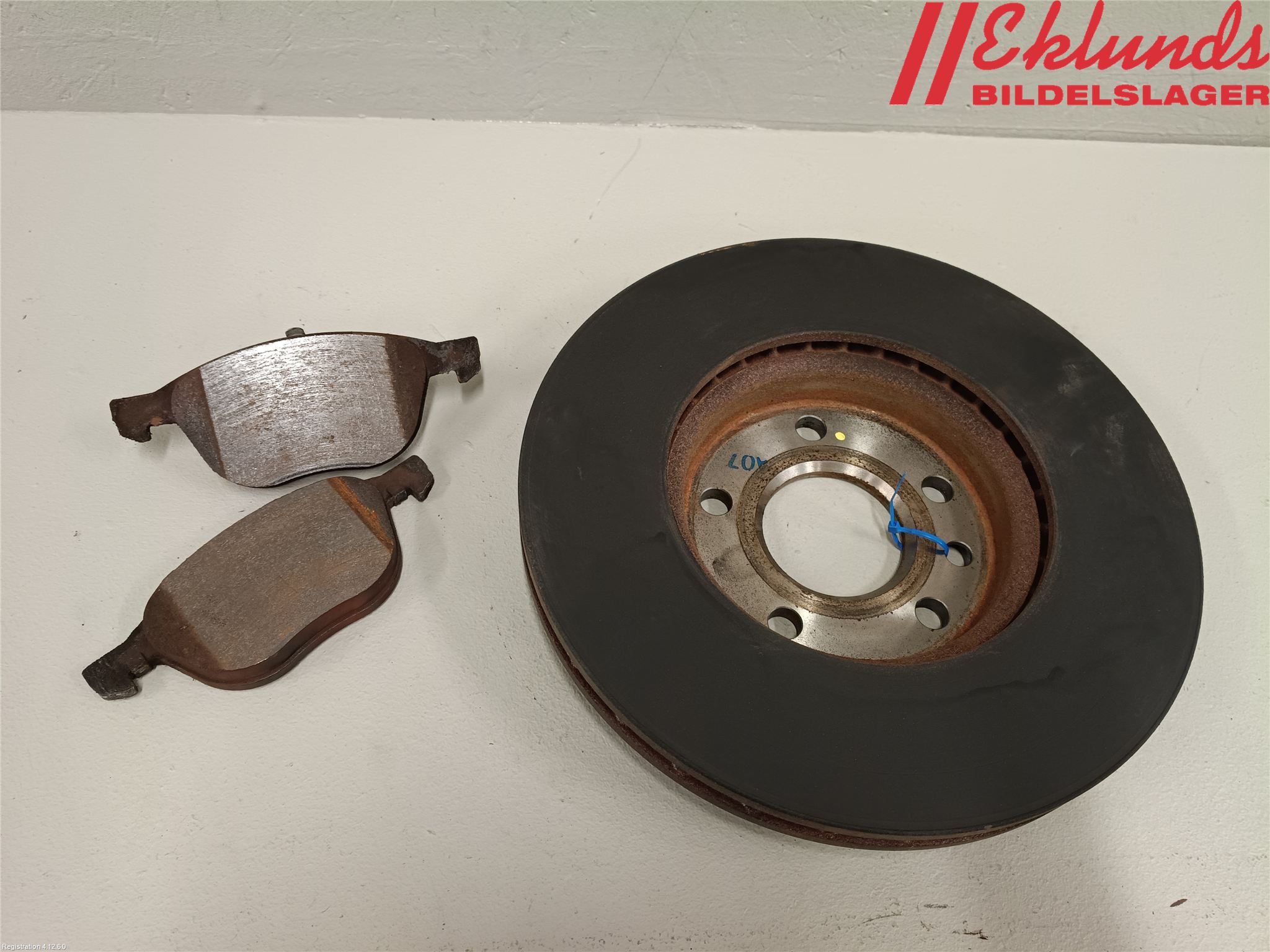 Ford FOCUS 11-14 Bromsskiva Fram