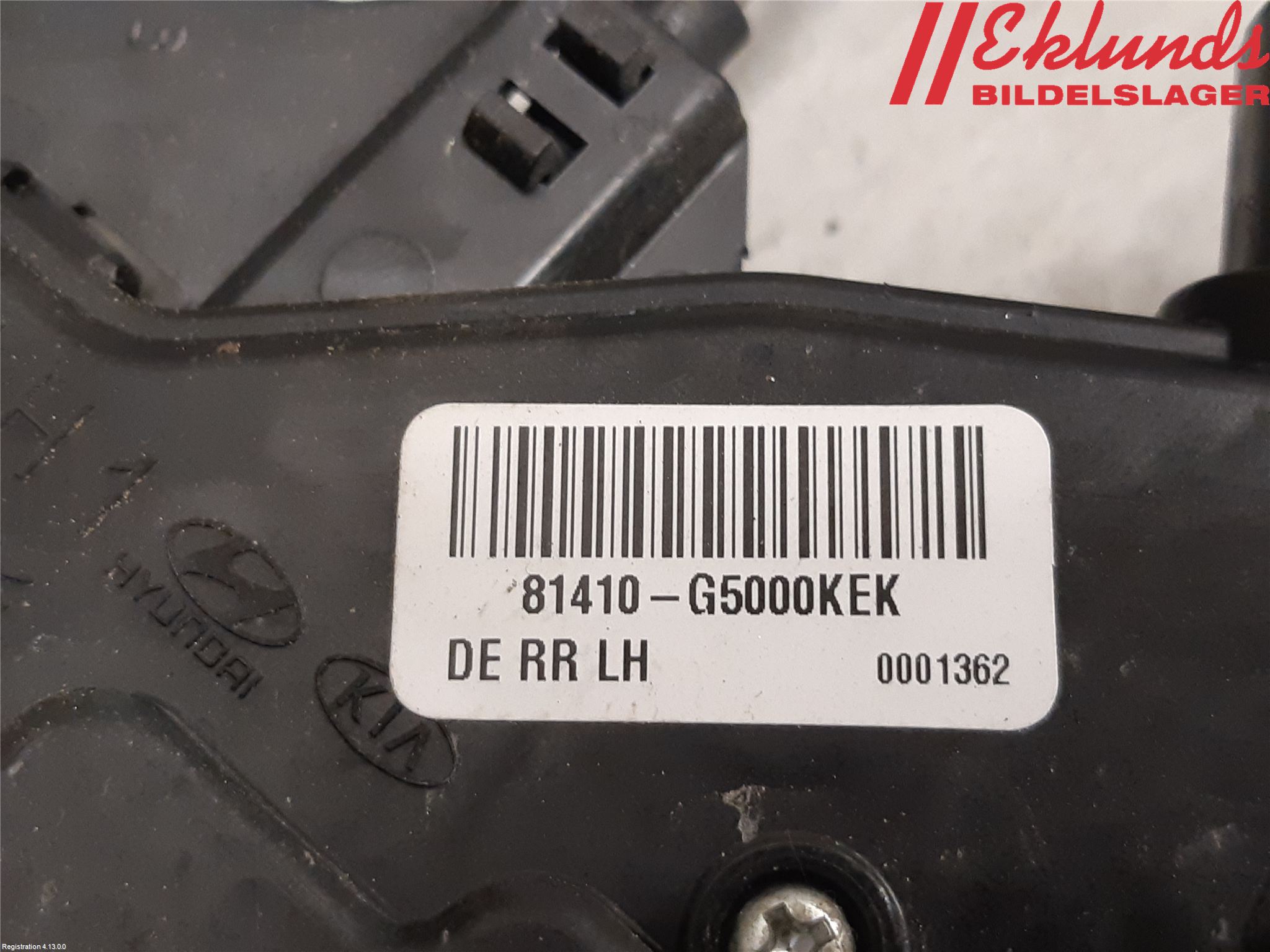 Kia NIRO (DE) 17-22 Låskista-Dörrlås