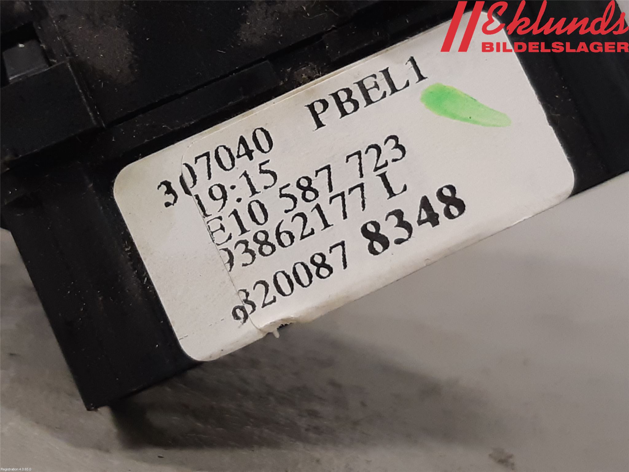 Opel VIVARO 01-14 Spak Torkar-Spolomk