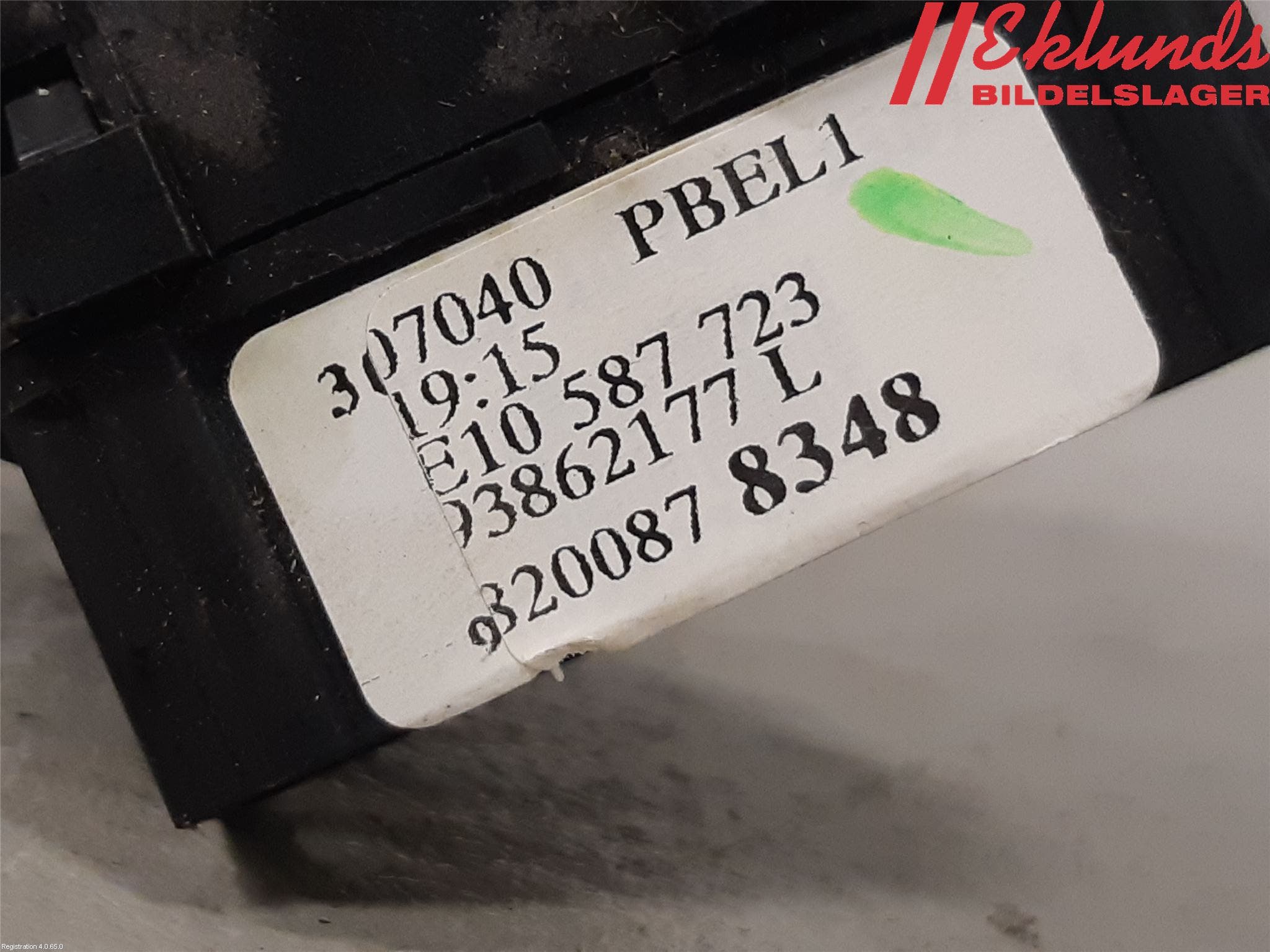 Opel VIVARO 01-14 Spak Torkar-Spolomk