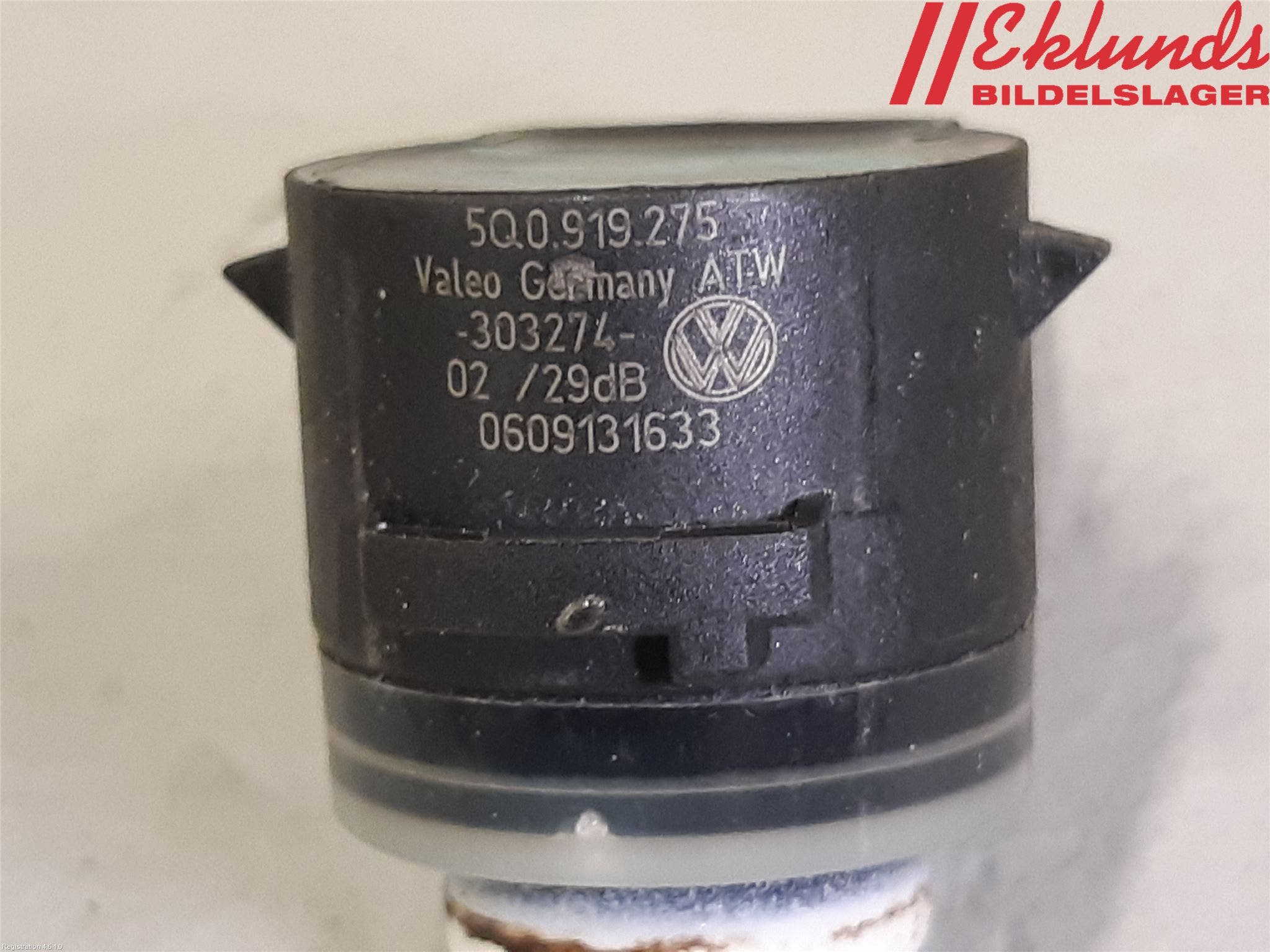 Volkswagen VW GOLF / E-GOLF VII 13-20 Parkeringshjälp Backsensor