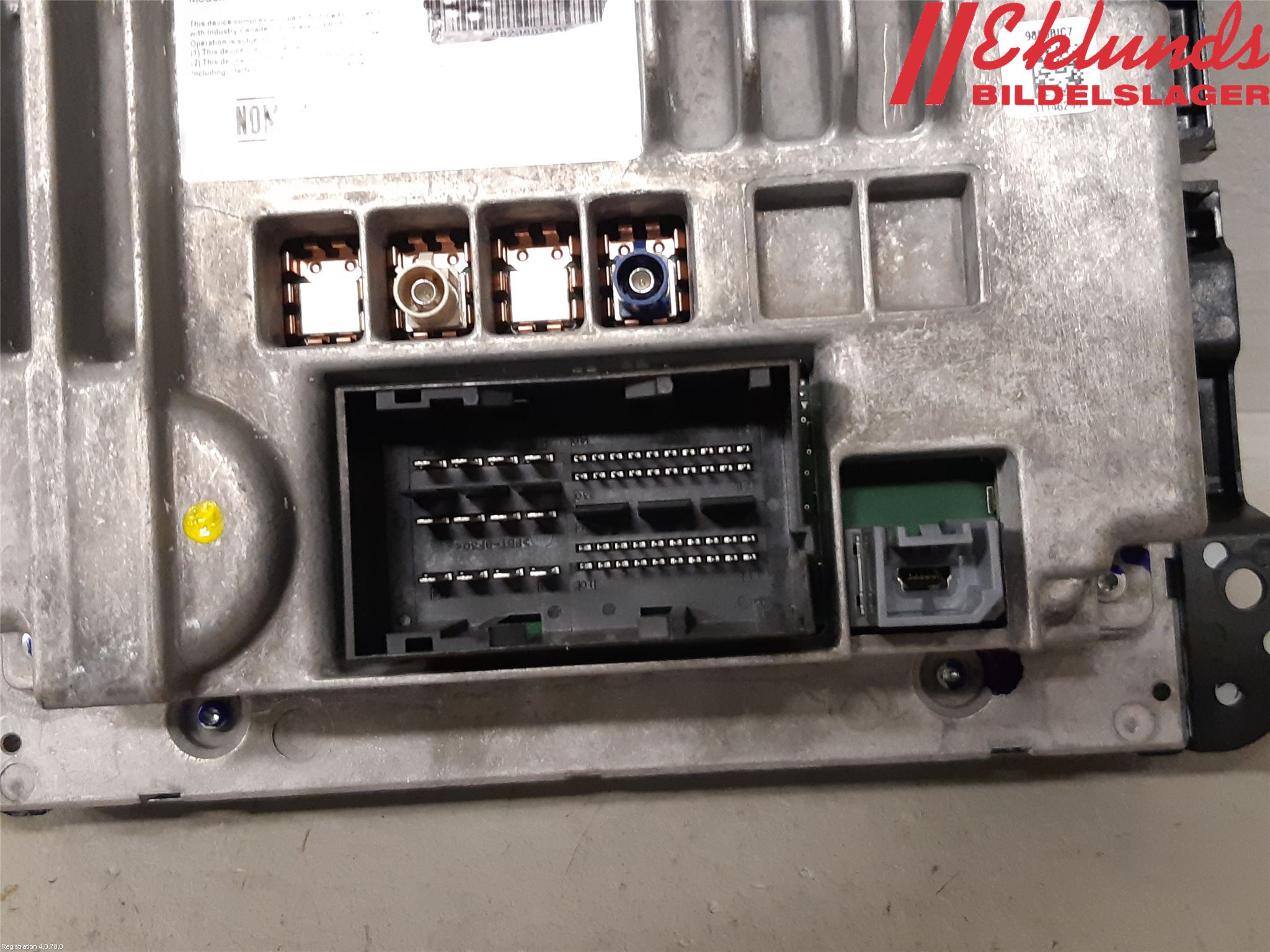 Dodge PICK UP RAM 81- Multifunktionsdisplay