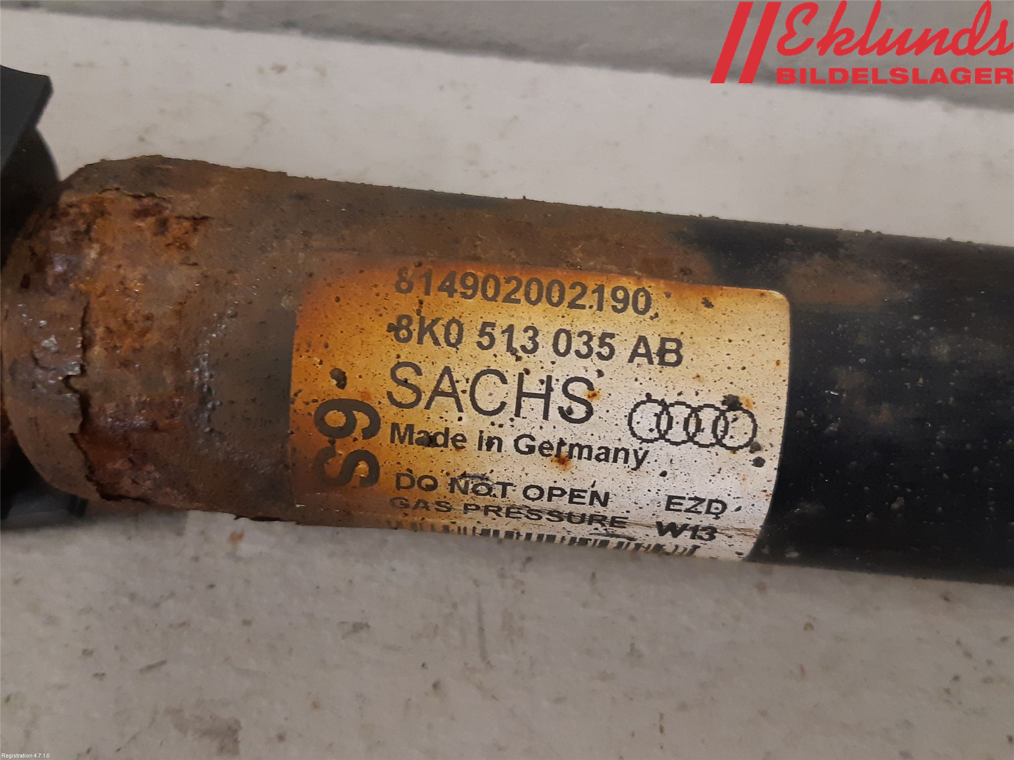 Audi A5 07-16 Stötdämpare Bak