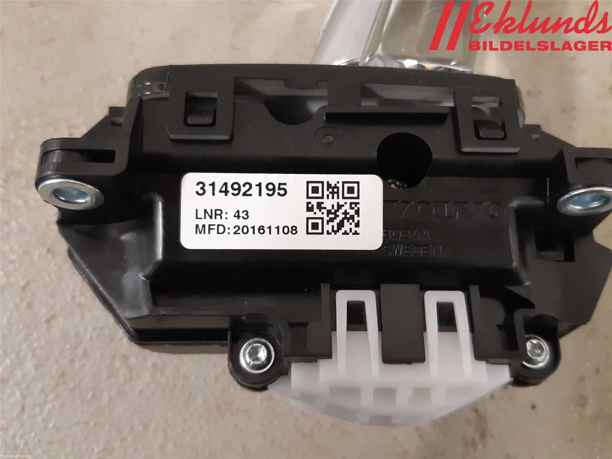 Volvo XC90/RECHARGE 16- Växelspak