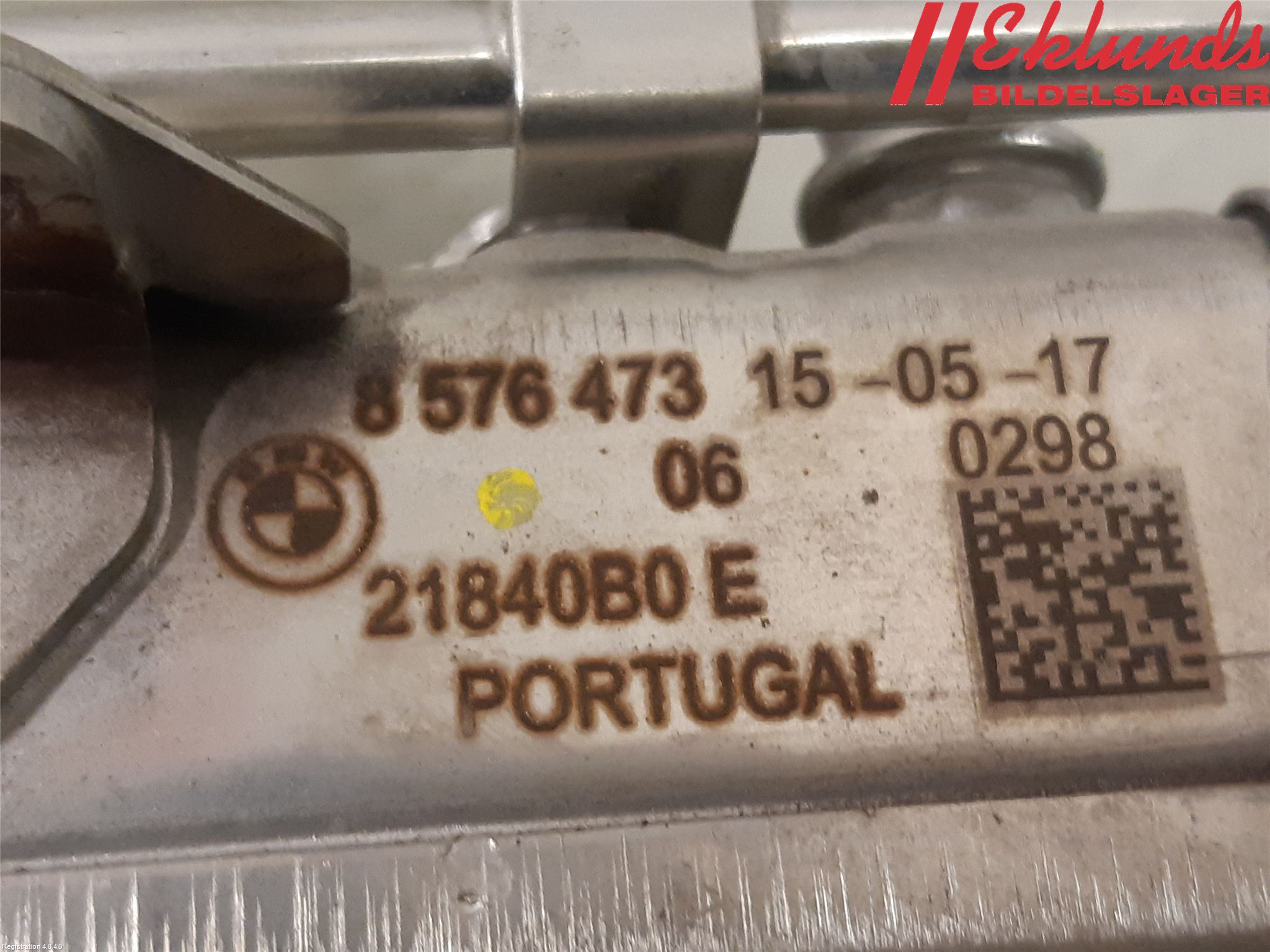 BMW X3 G01 18- Avgaskylare