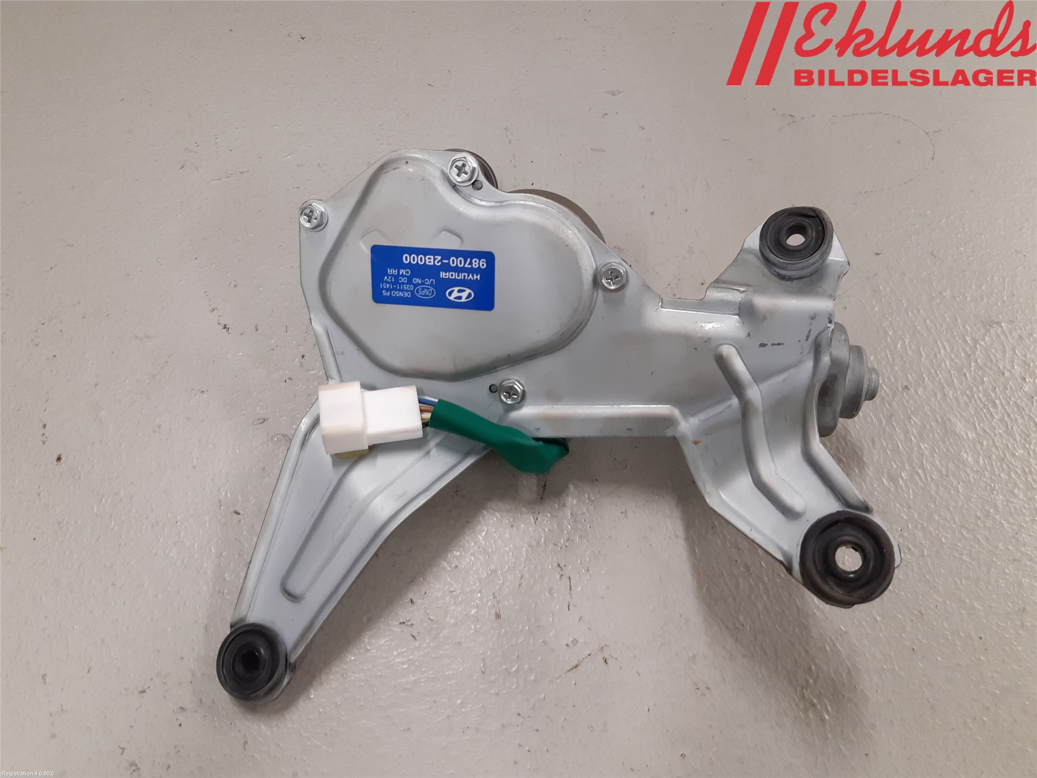 Hyundai SANTA FE  06-12 Torkarmotor Baklucka
