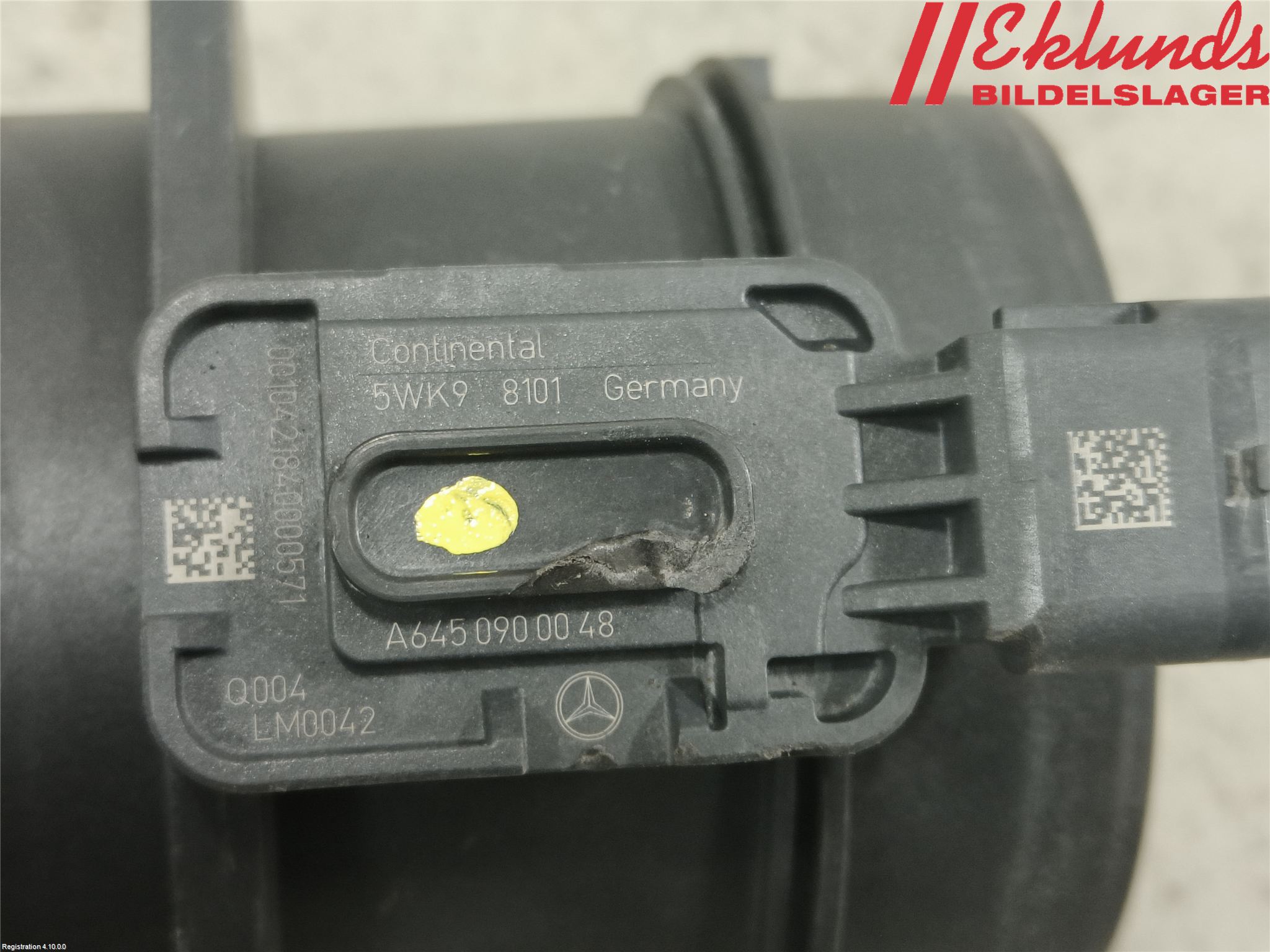 Mercedes-Benz MB B-KLASS (W246/W242) 12-19 Injluftmassamätare