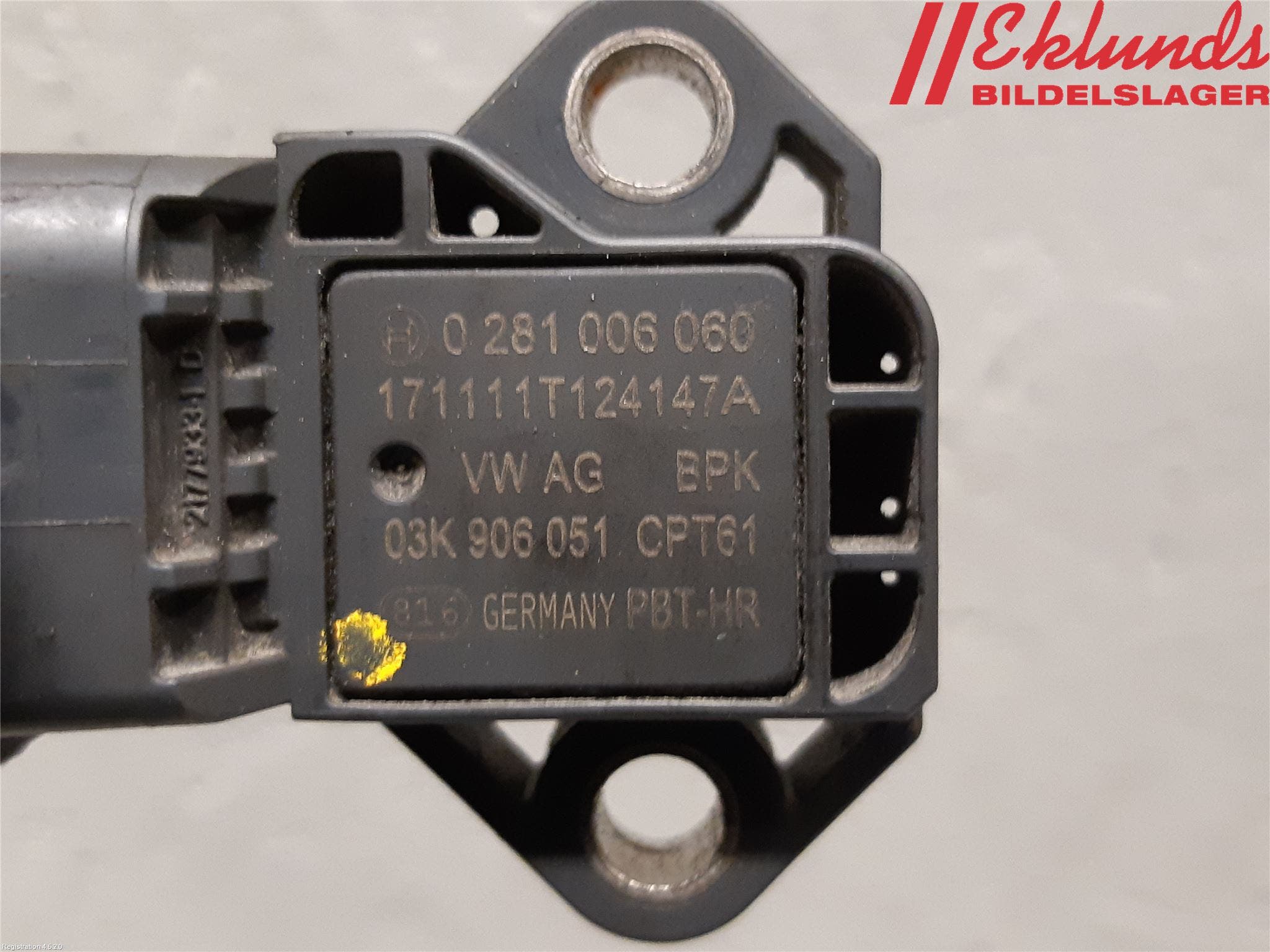 Volkswagen VW CRAFTER II / E-CRAFTER 17- Givare Laddluftstryck