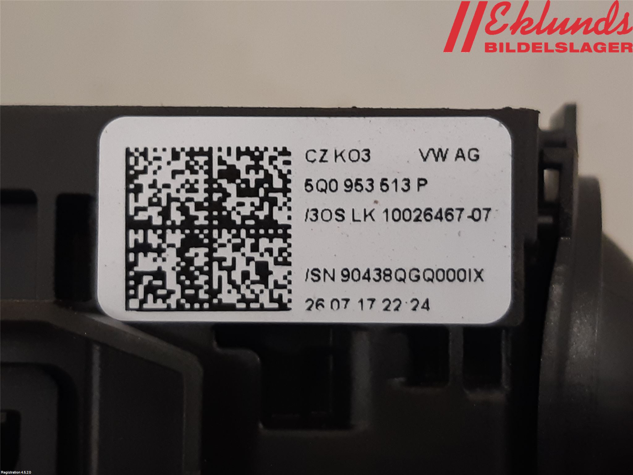 Volkswagen VW GOLF / E-GOLF VII 13-20 Spakcentral