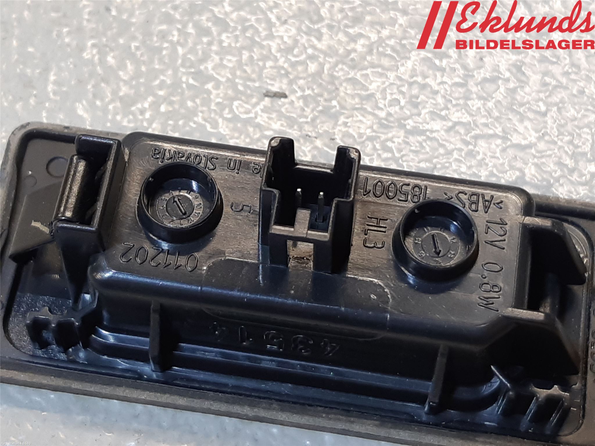 Volkswagen VW PASSAT 15-19 Skylt Belysning